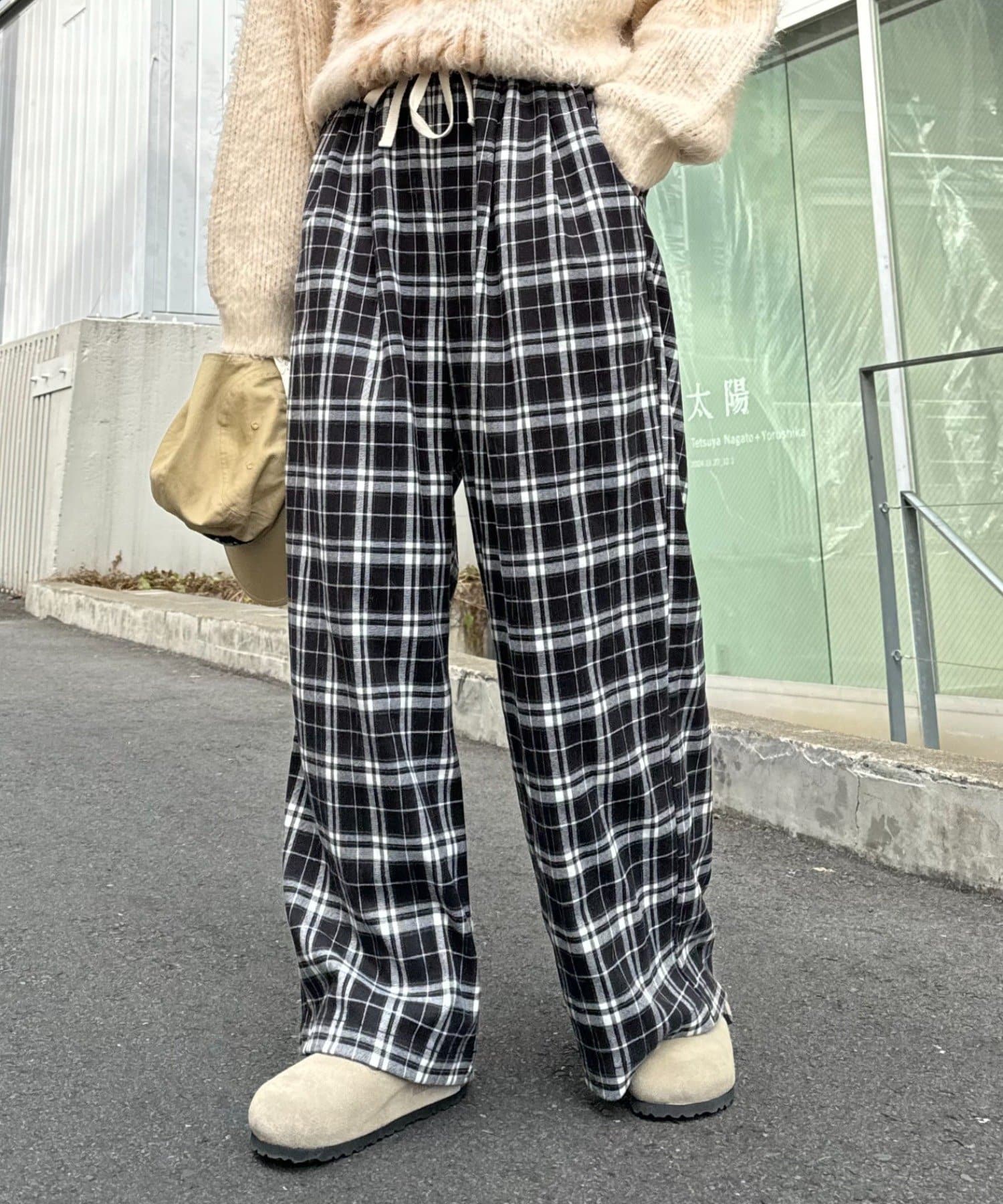 UNISEX】起毛チェックイージーパンツ | CIAOPANIC TYPY(チャオパニックティピー)レディース | PAL  CLOSET(パルクローゼット) - パルグループ公式ファッション通販サイト