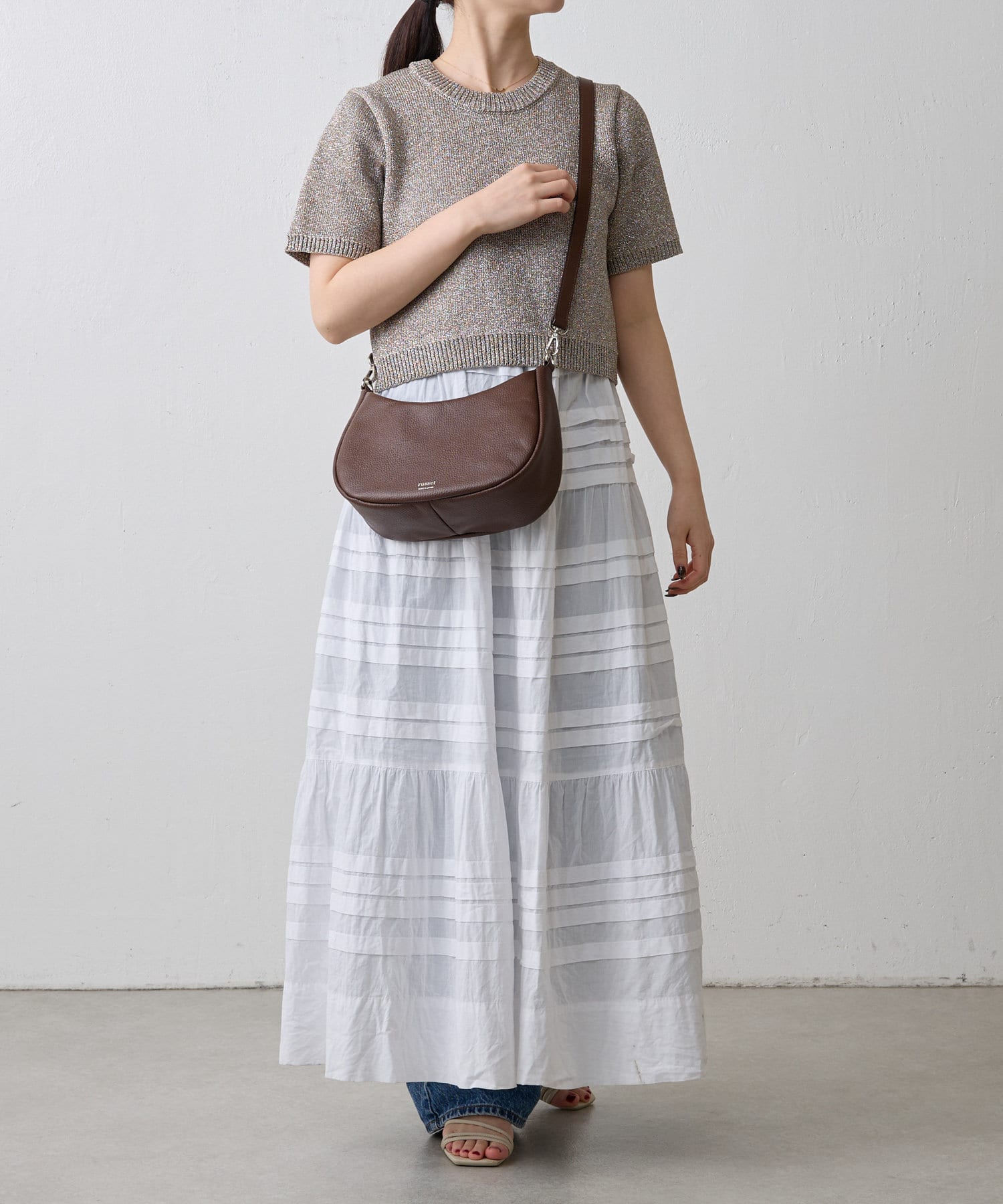 russet(ラシット) WEB限定 ハーフムーン2wayショルダーバッグ