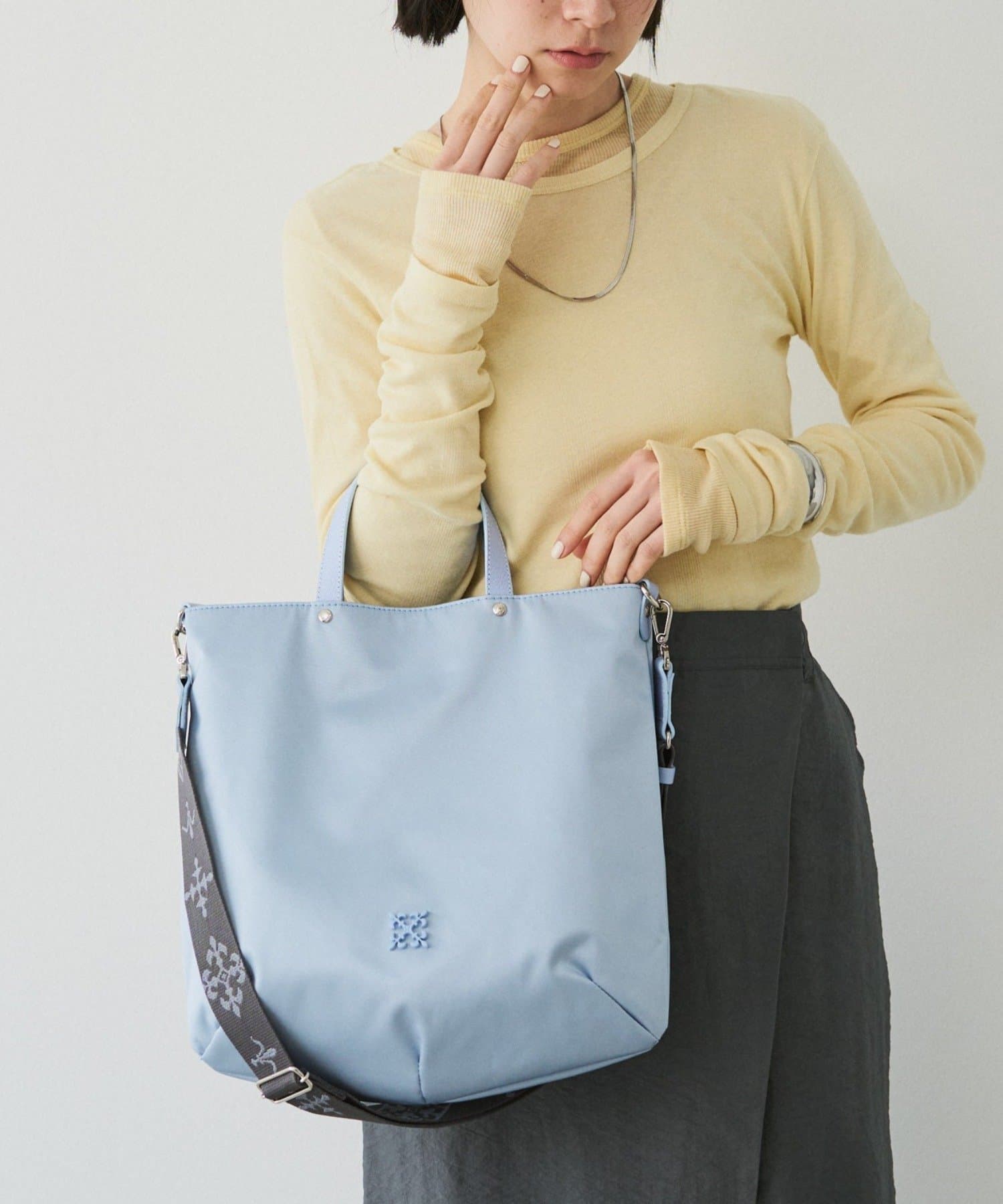 russet(ラシット) 《WEB限定》クラウズナイロン2WAYトートバッグ