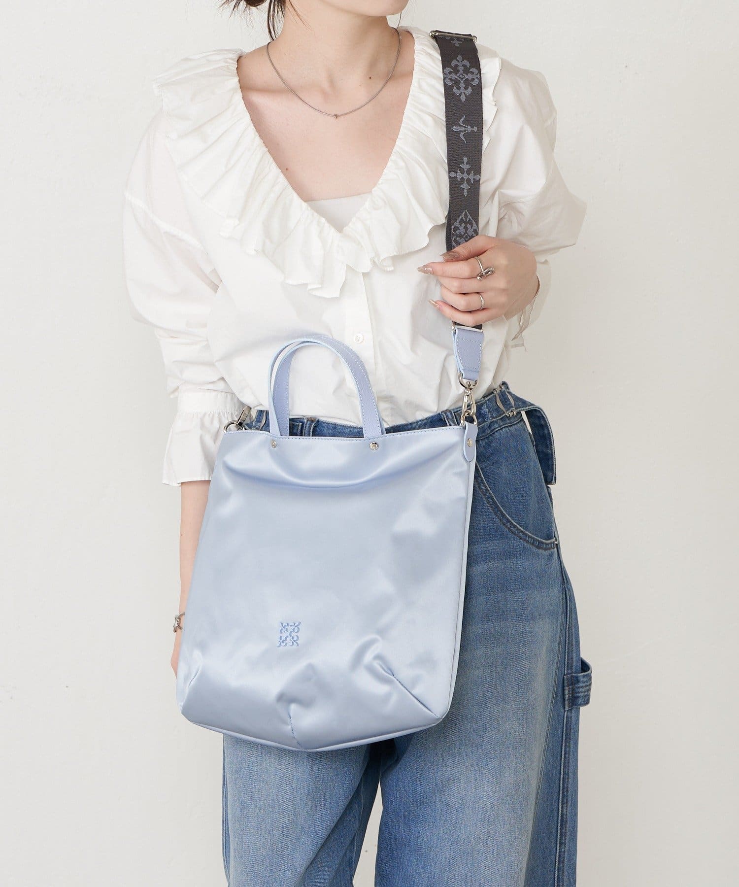 russet(ラシット) 《WEB限定》クラウズナイロン2WAYトートバッグ