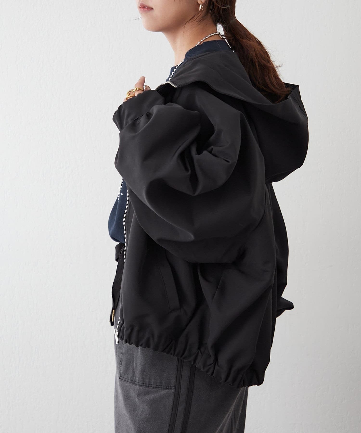 NICE CLAUP / OLIVE des OLIVE OUTLET(ナイスクラップ  / オリーブ デ オリーブ アウトレット) 【ロングシーズン着まわせる】Ｅグログランマンパ