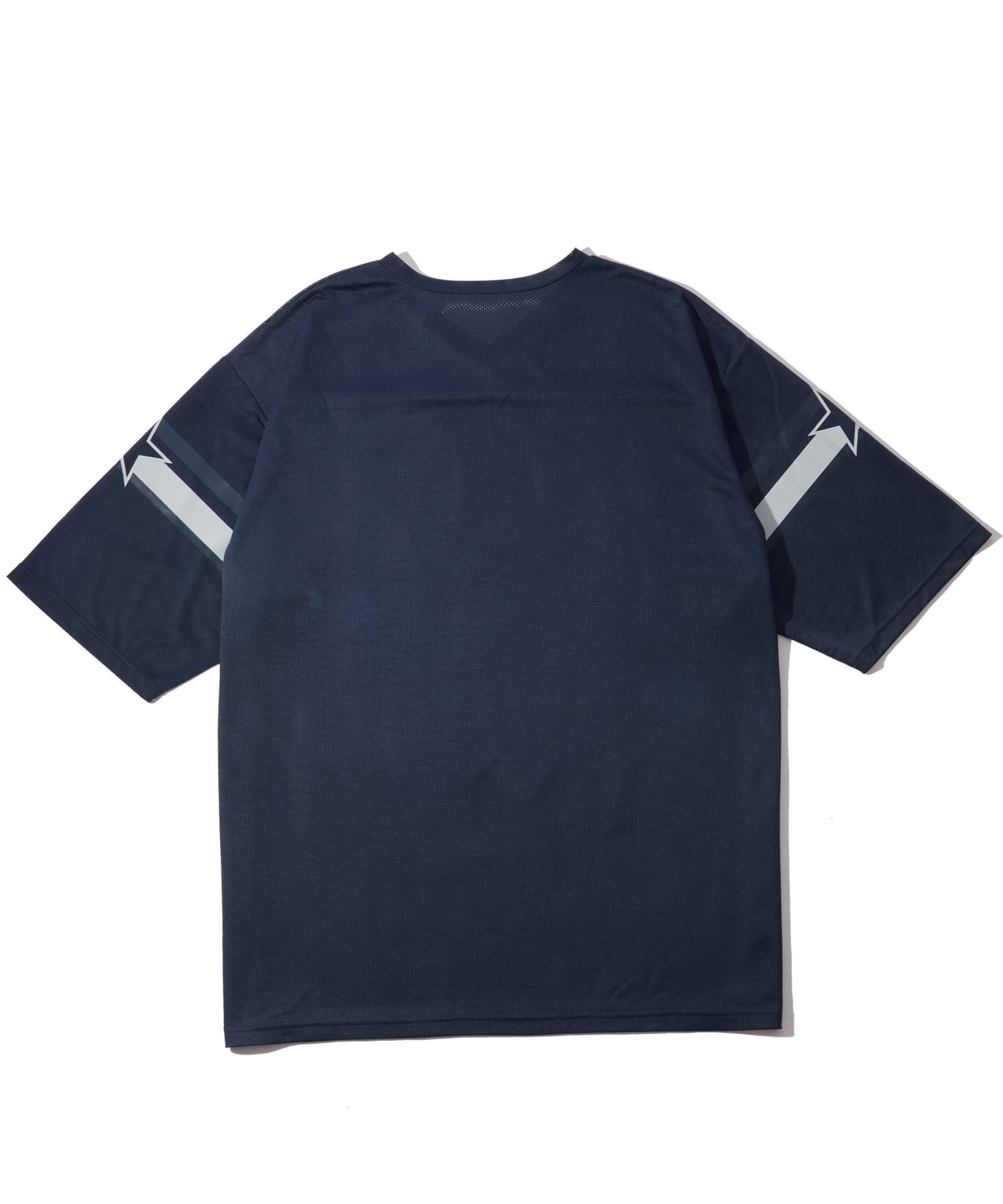 OUTLET(アウトレット) 【WHO'S WHO gallery】フットボールメッシュトップス