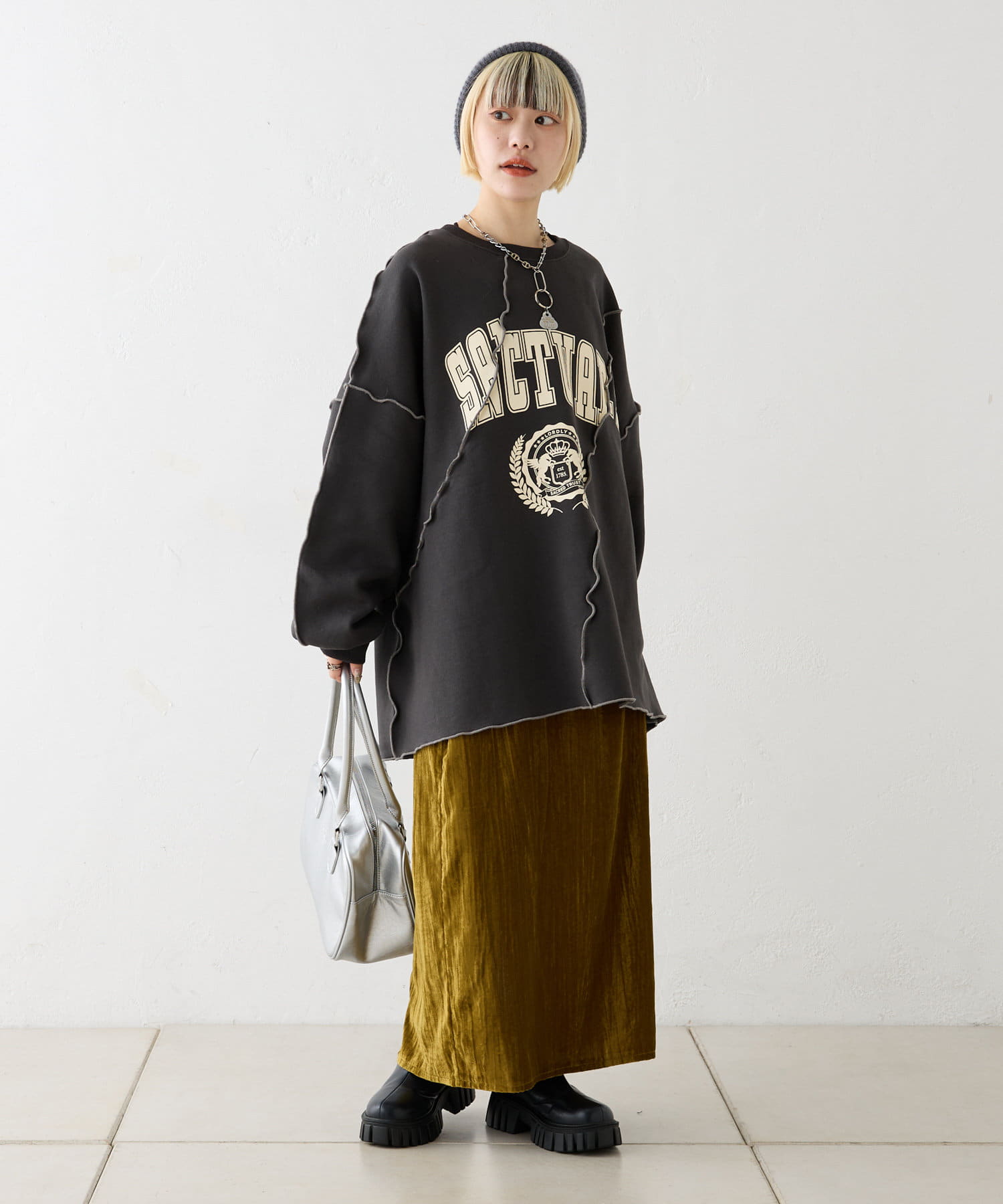 OUTLET(アウトレット) 【w closet】スクエアボストンBAG