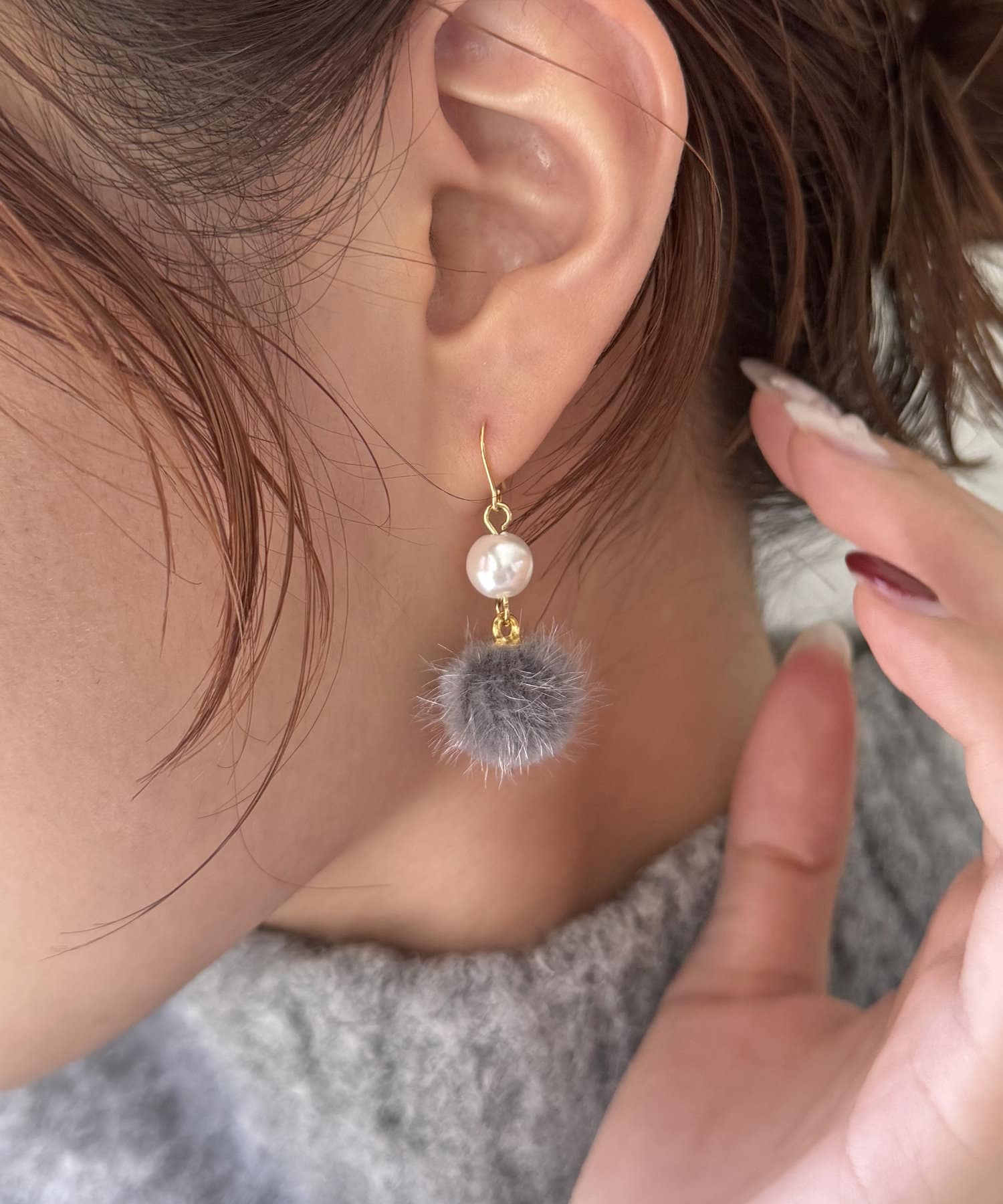 Lattice(ラティス) パールシャギーピアス