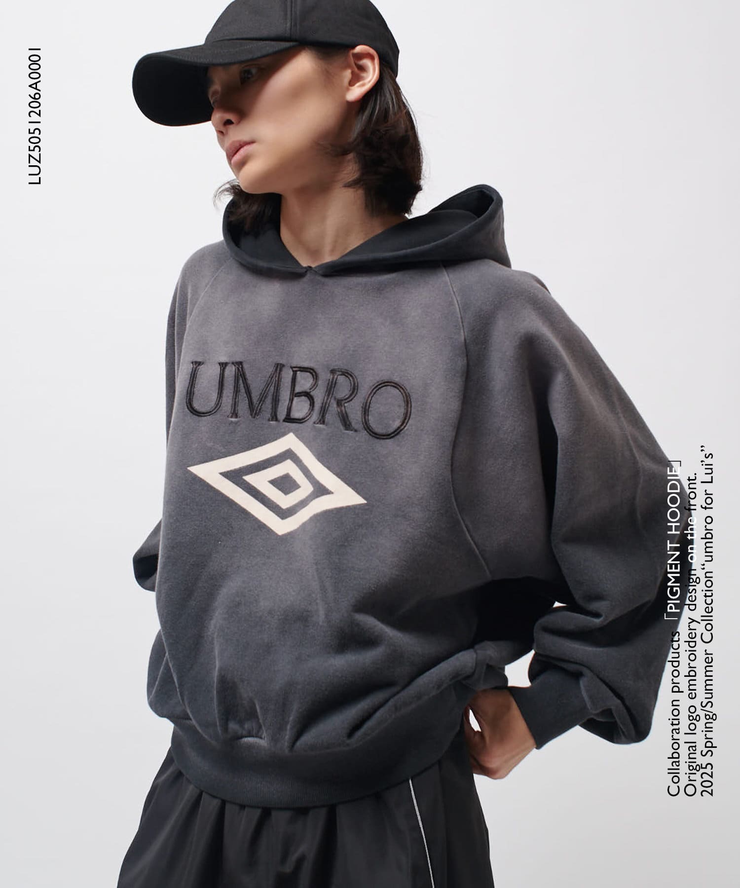 Lui's(ルイス) 【UMBRO/アンブロ×Lui’s】ピグメントフーディー