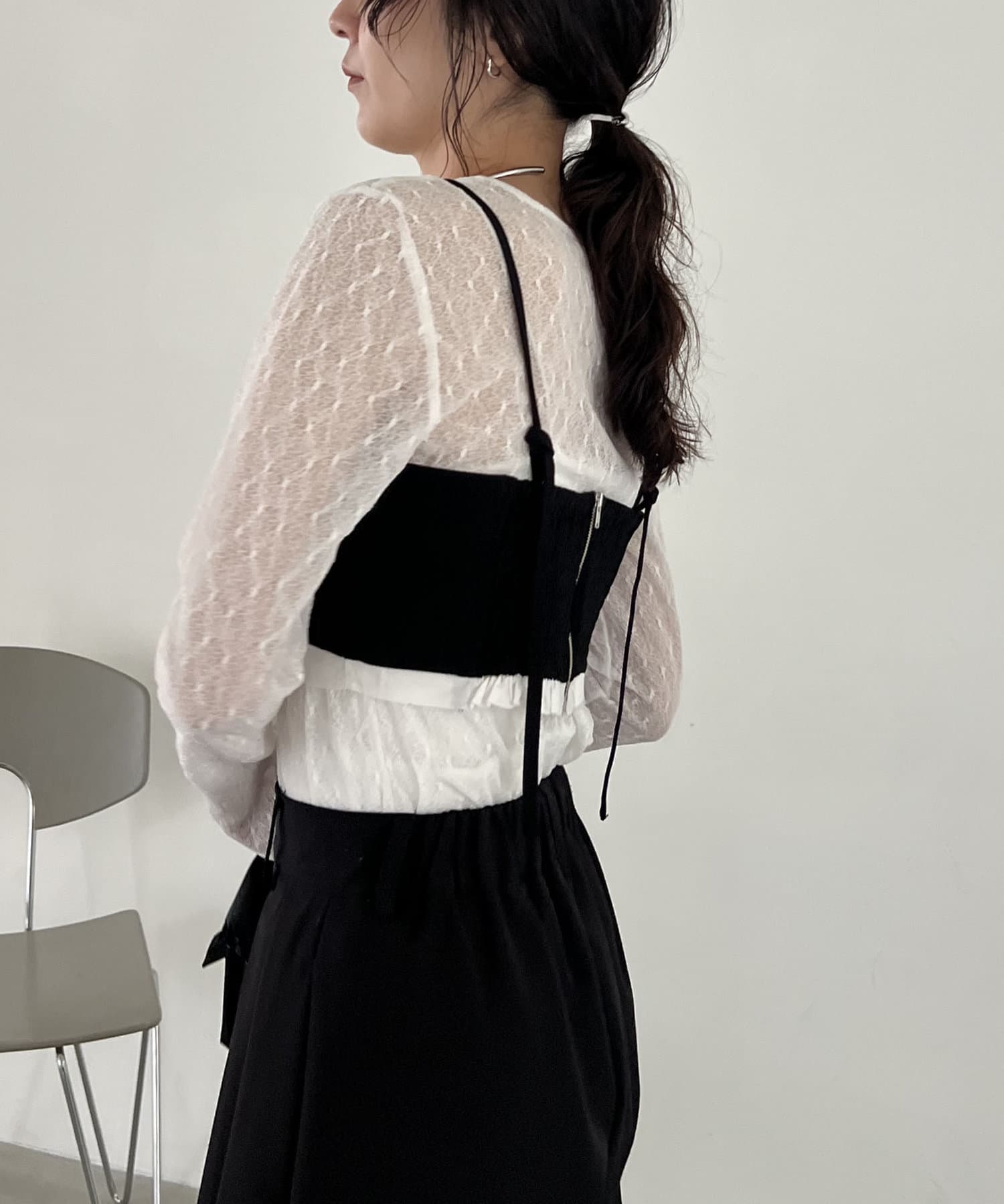CAPRICIEUX LE'MAGE】カットオフビスチェ | OUTLET(アウトレット