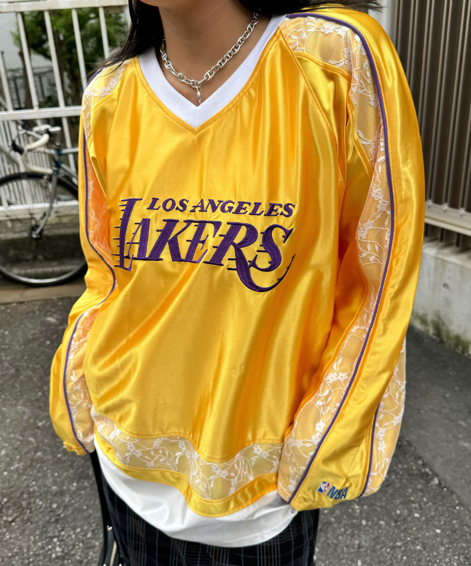 人気沸騰ブラドン Ciaopanic】【NBA】別注レースドッキングプルオーバー | OUTLET ウェア