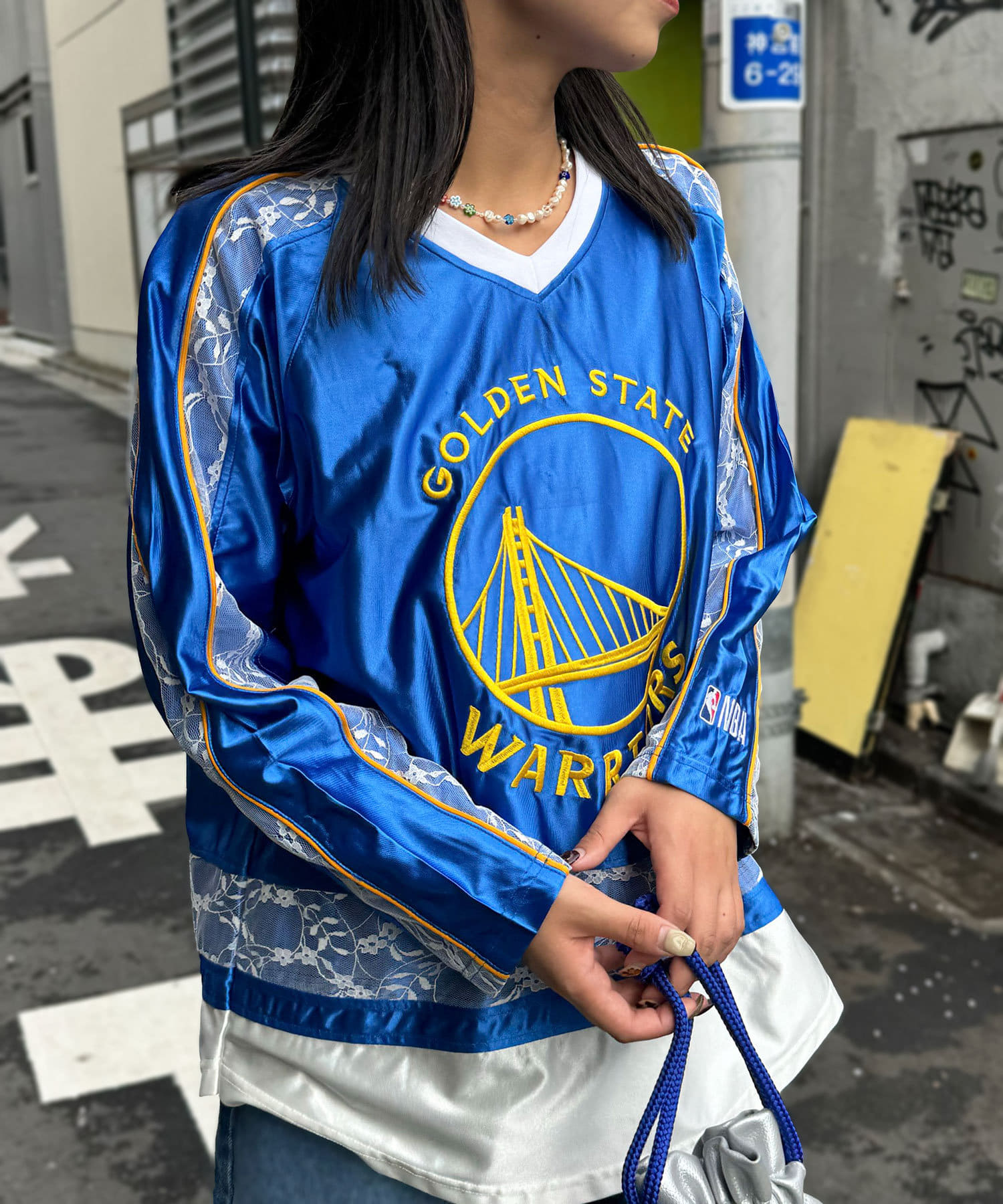 【超目玉枠】 Ciaopanic】【NBA】別注レースドッキングプルオーバー | OUTLET ウェア