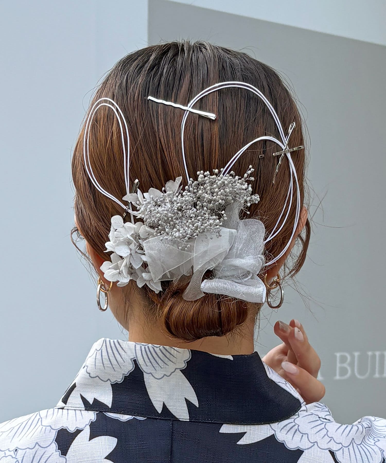 gwセール　アクセサリーまとめ売り　イミテーションセット USAGI ONLINE限定】【ラッピング済み】ツイードヘアクリップ