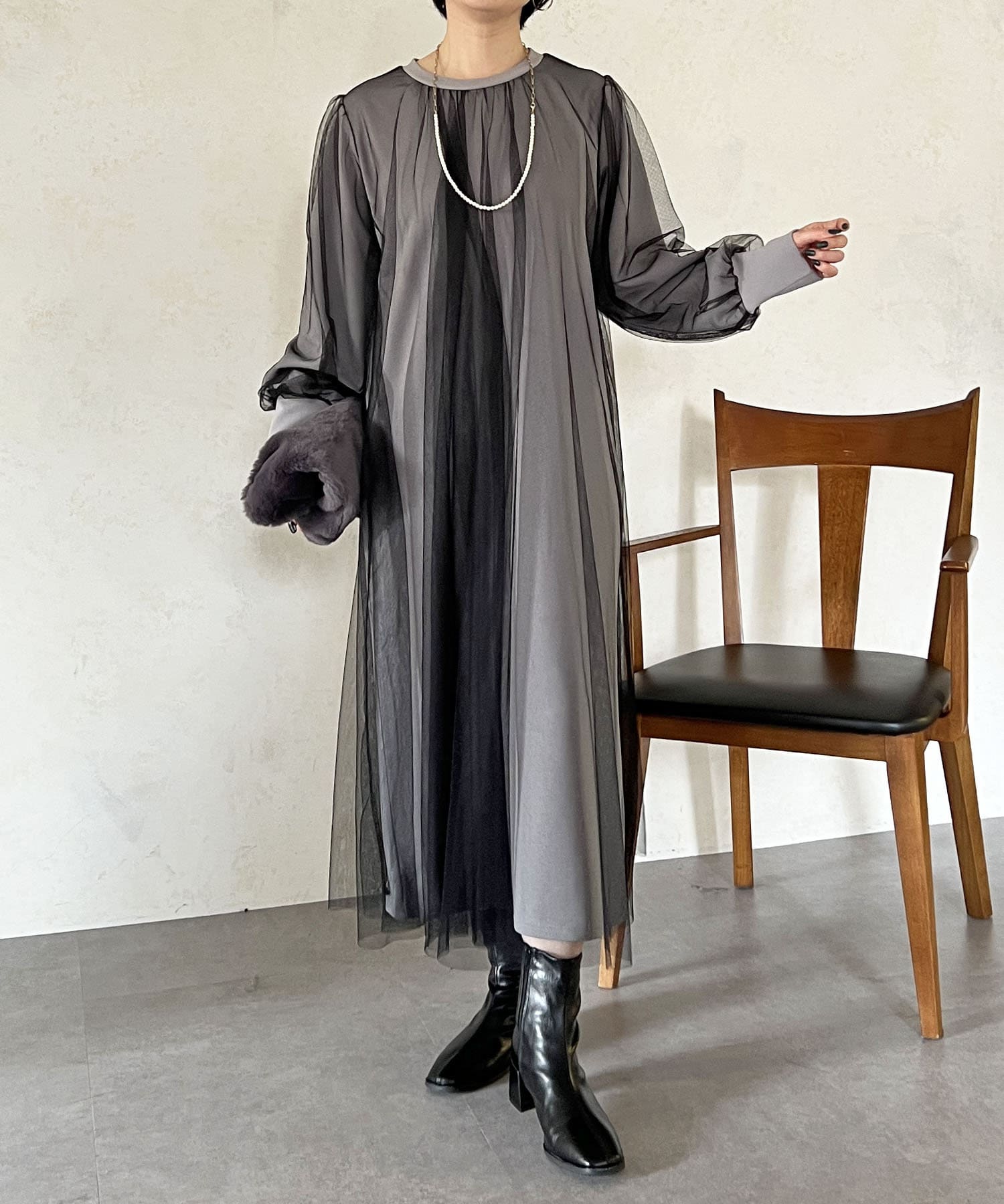 チュールワンピース | Croisiere(クロジエール)レディース | PAL