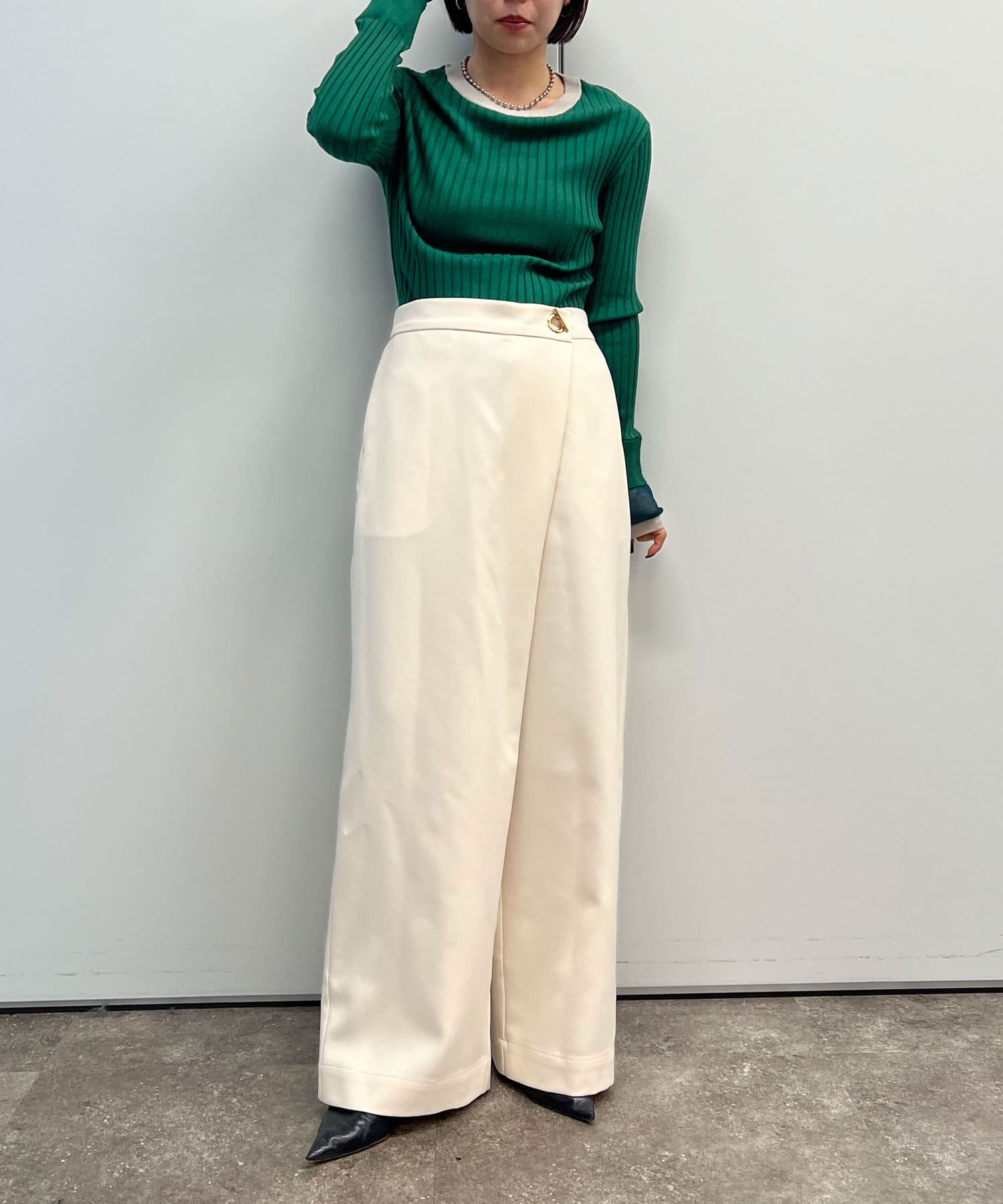 アイレットラップパンツ | Jena espace merveilleux(ジェナ エスパス