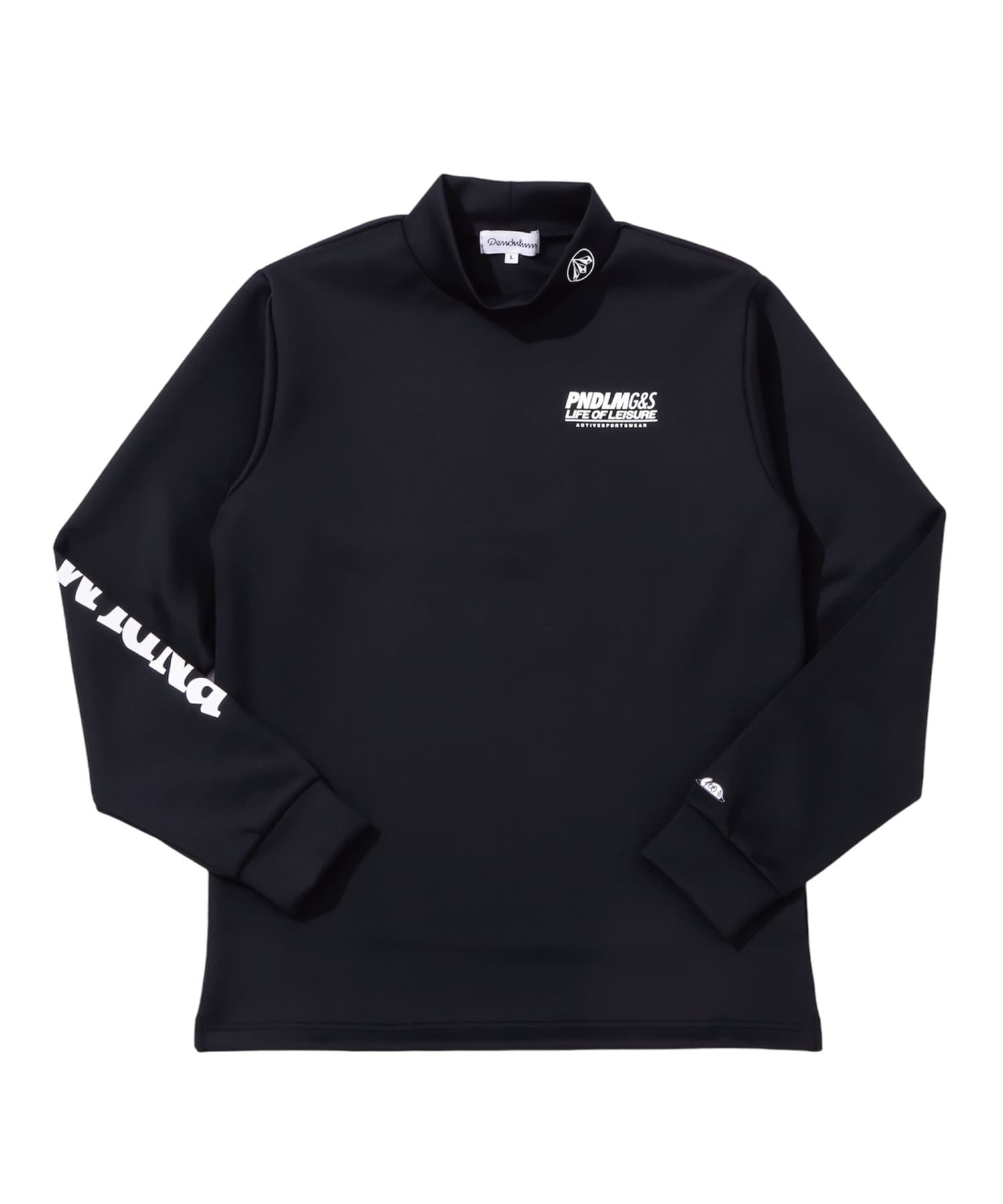 twoles(トゥレス) 【Pendulum】CIRCLE LOGO MOCK NECK SHIRT