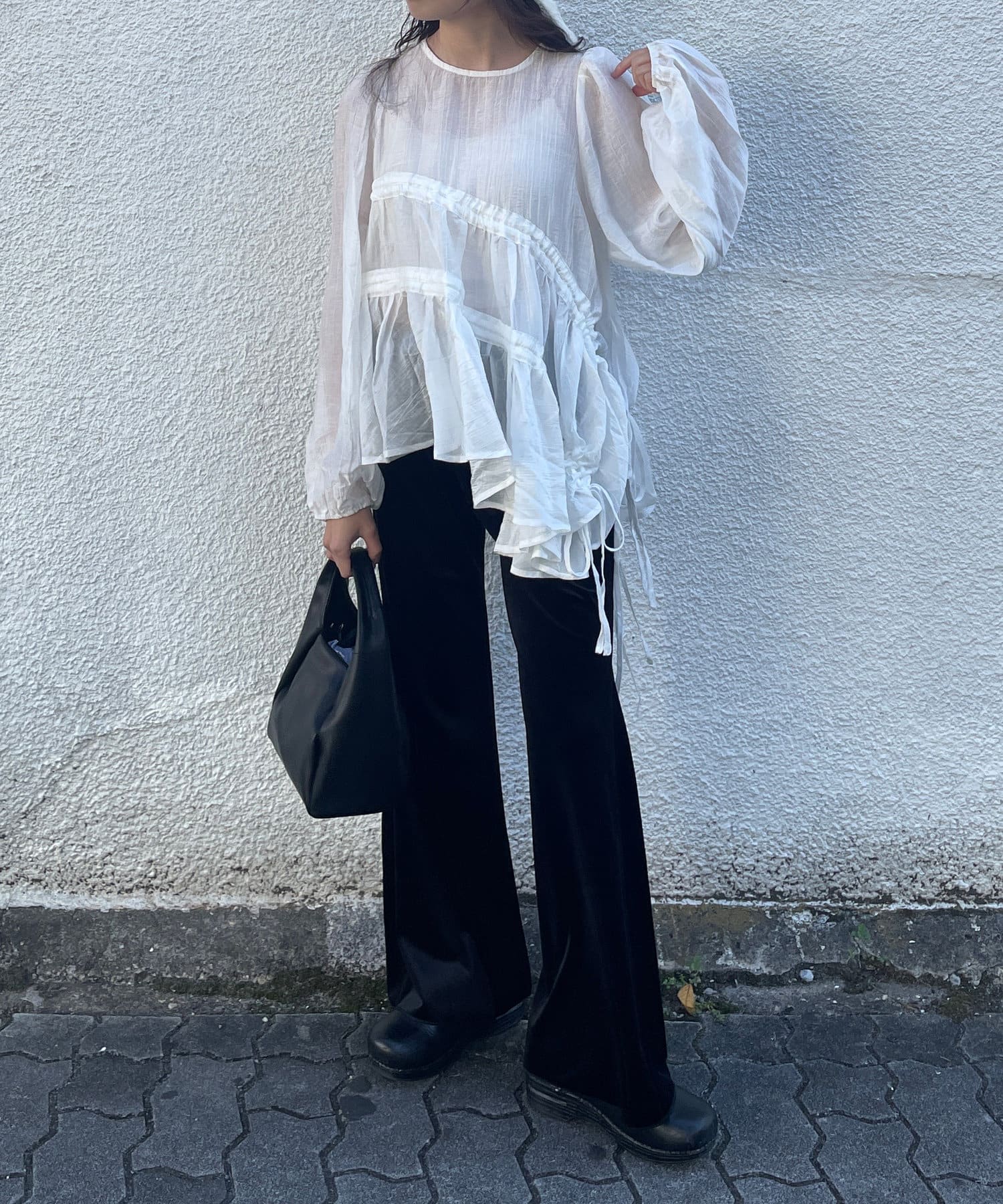 Kastane(カスタネ) Noor Ruched Top