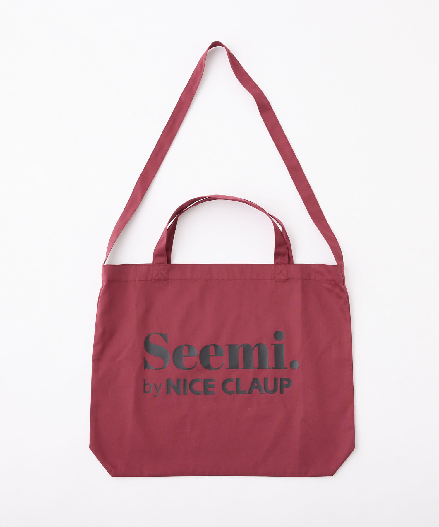 Seemi.by NICE CLAUP(シーミーバイナイスクラップ) 【リバイバル】ロゴトートBAG