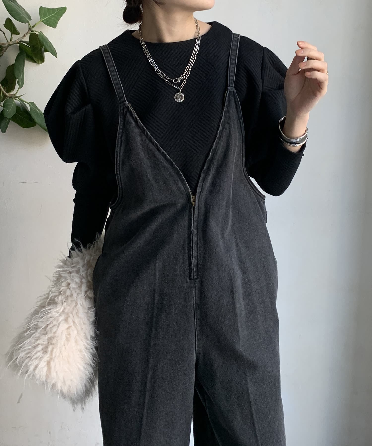 DOUDOU(ドゥドゥ) 【WEB限定】パワショルトップス