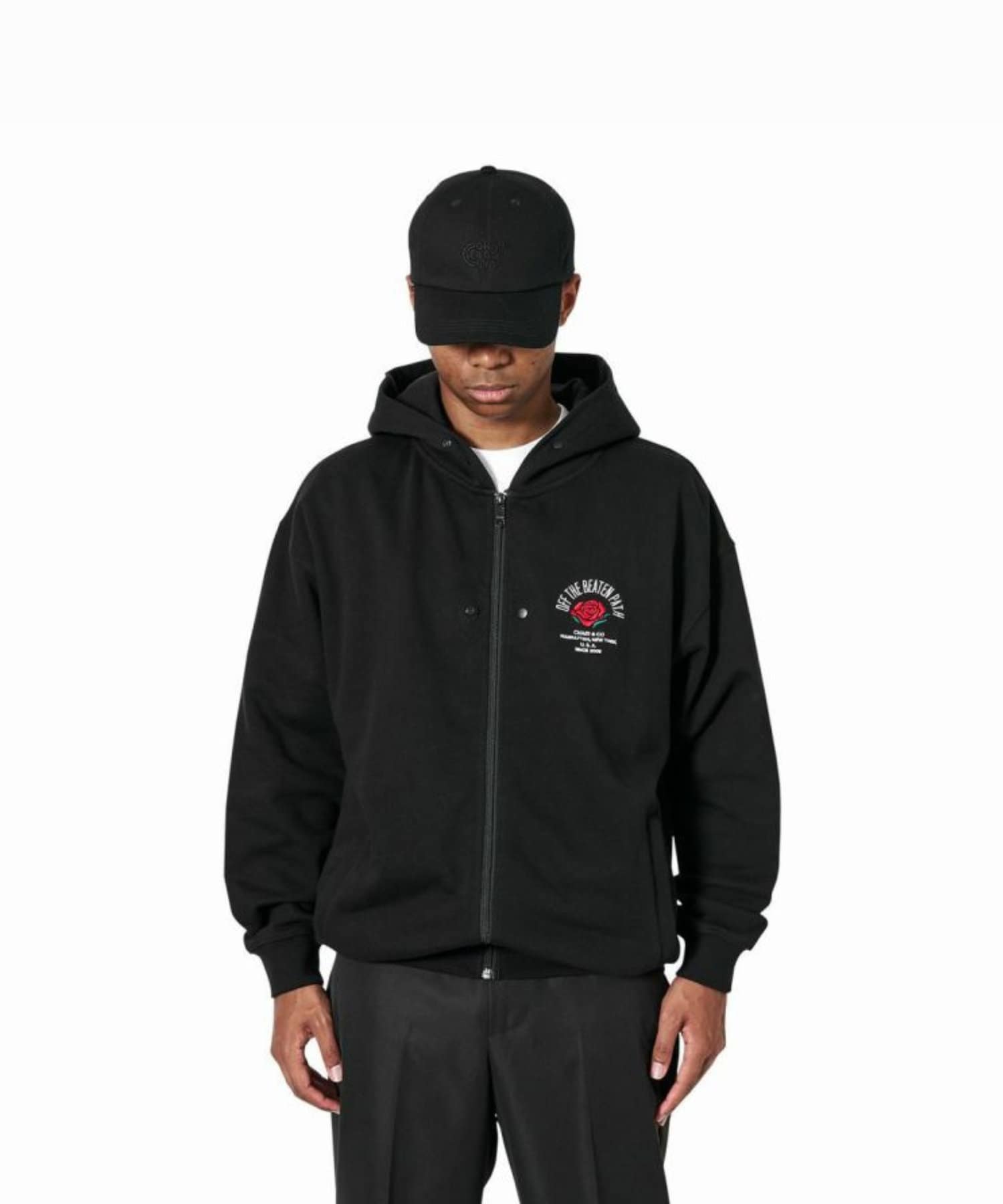 WHO’S WHO gallery(フーズフーギャラリー) CHARI OFF THE BEATEN PATH ZIP HOODIE