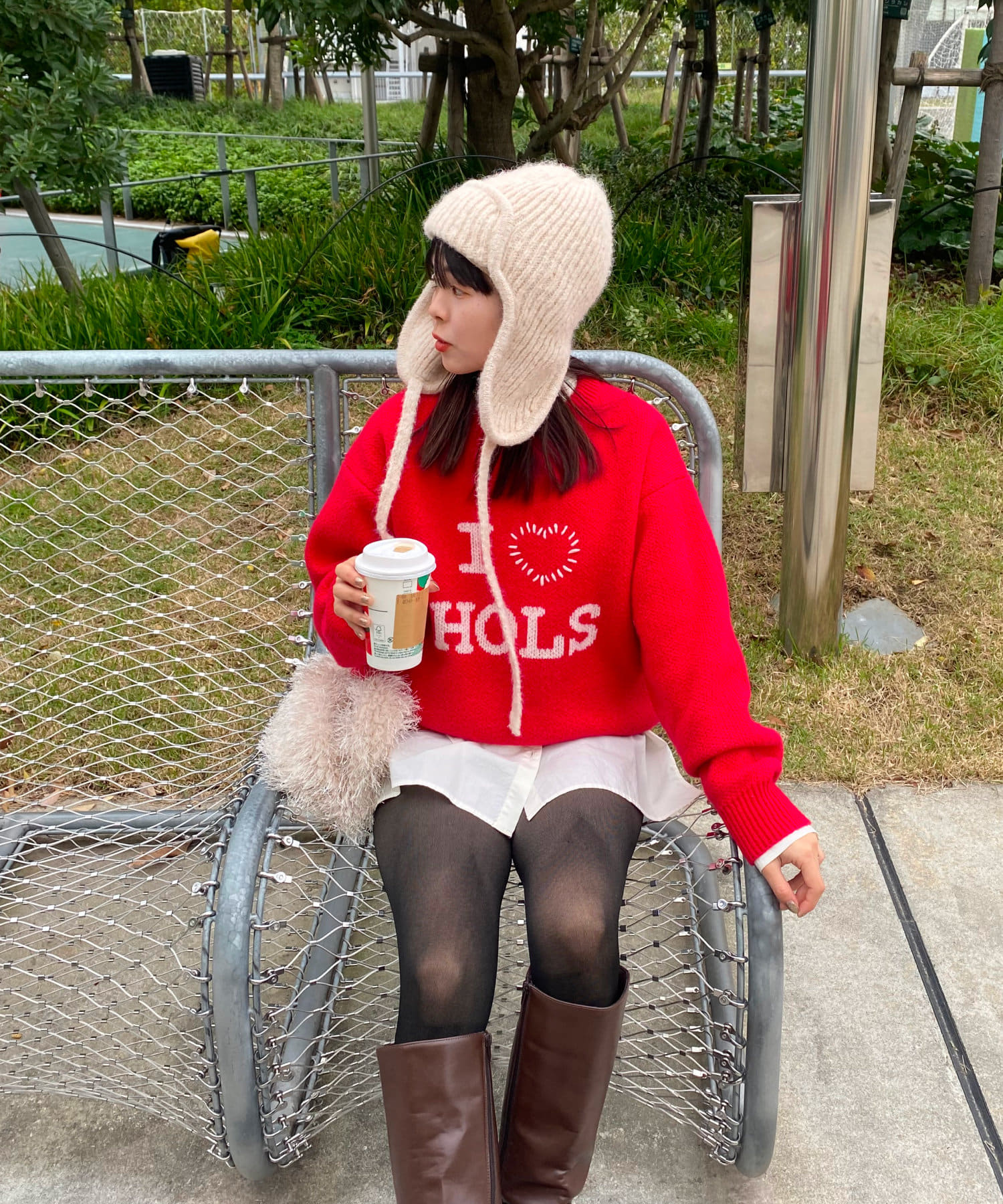 ユニセックス】ホリデーニット | CIAOPANIC TYPY(チャオパニック  