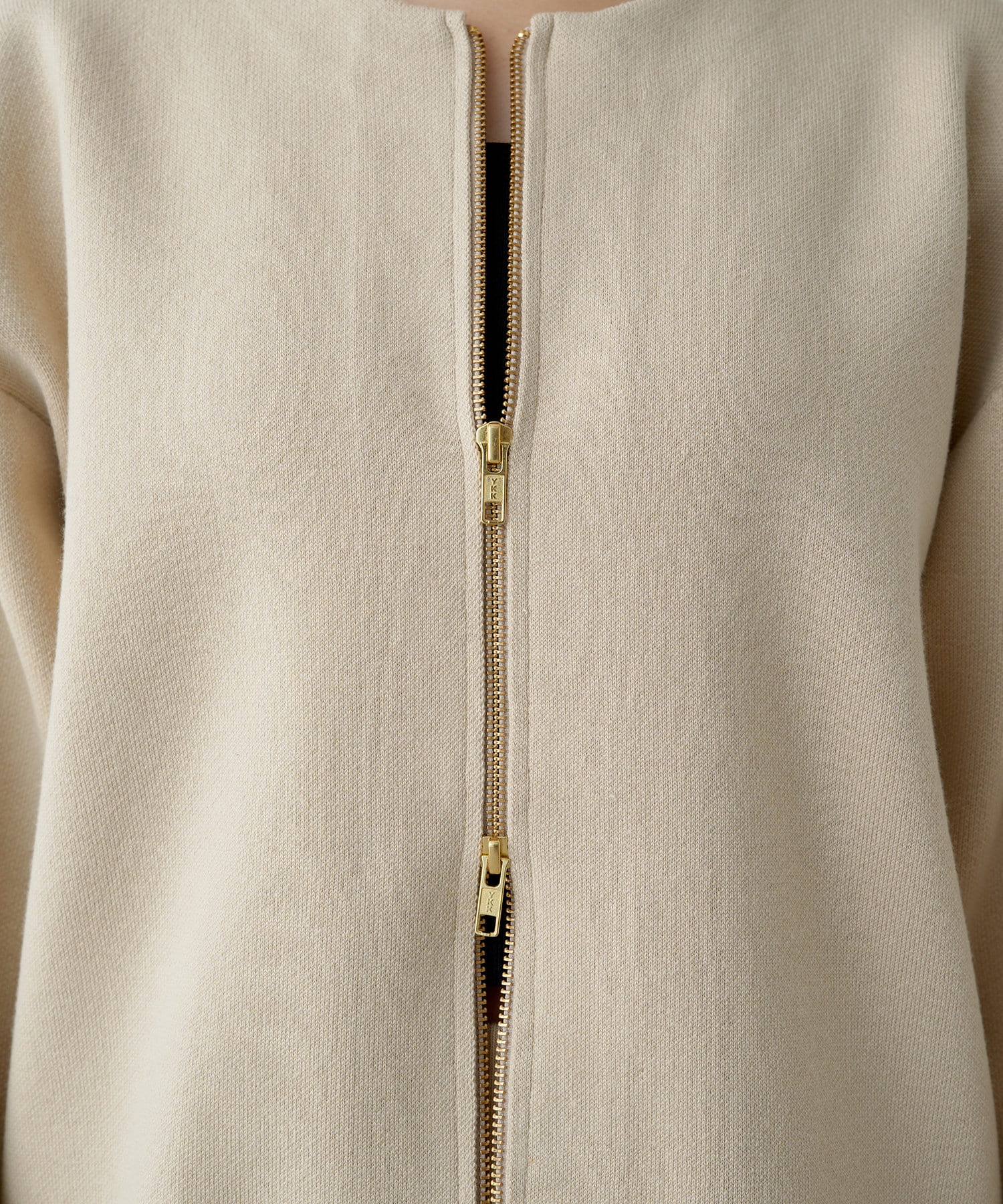 OUTLET(アウトレット) 【Loungedress】スウェットライクブルゾン