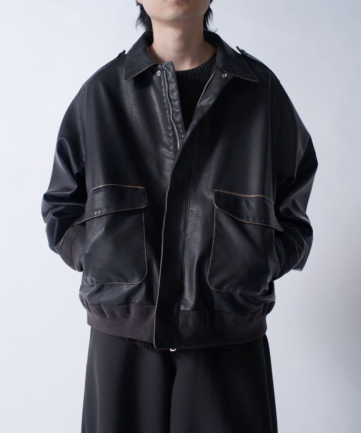 Lui's シンセティックレザーA-2 TYPE 最終価格 シンセティックレザーA-2 TYPE | Lui's(ルイス)メンズ | PAL