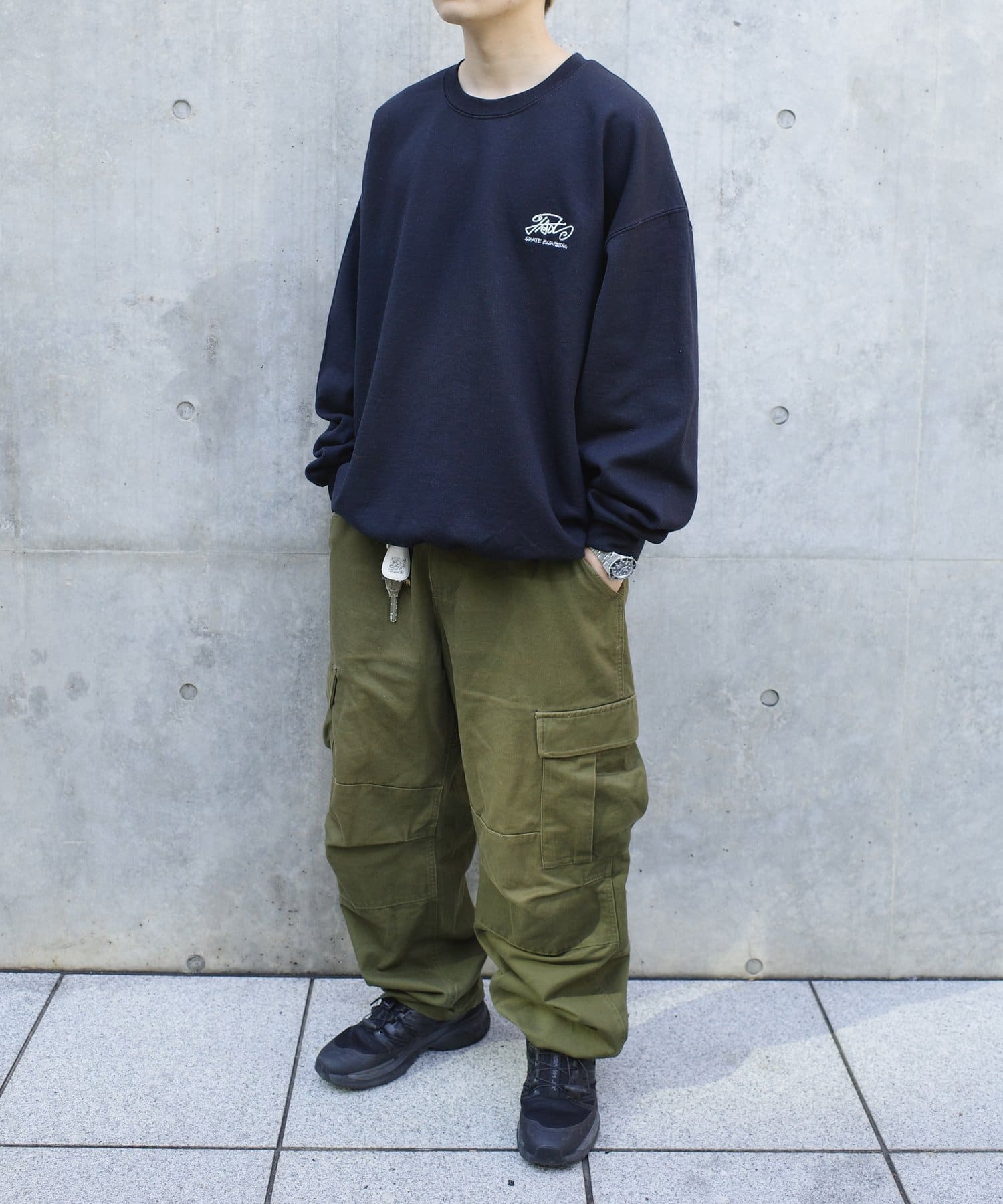 FACT スウェット セール】《ZOZO限定》COOPER FACTビリヤードラグランスウェット