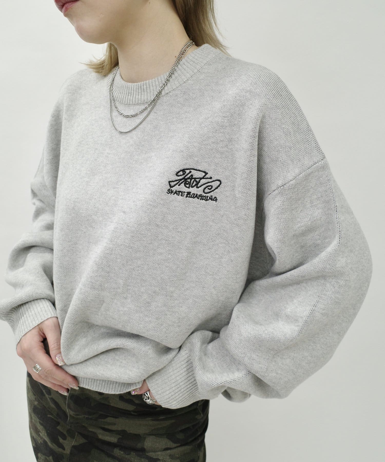 UNISEX/ユニセックス】COOPER FACTドミノビッグニット | WHO