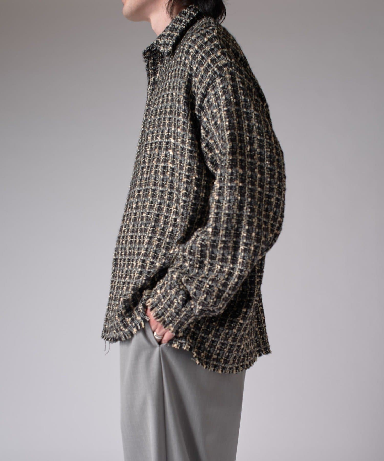 Lui's(ルイス)25SS FINEツイードシャツ Lui's(ルイス)25SS FINEツイードシャツ