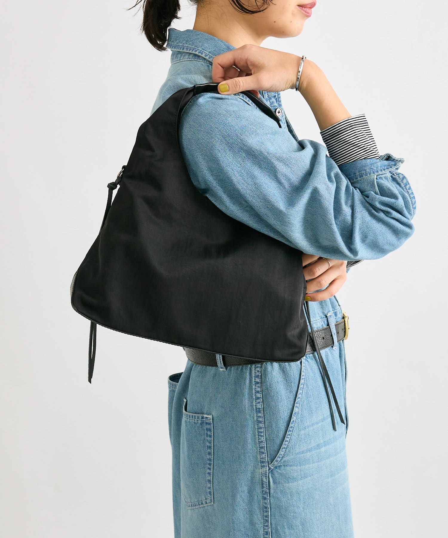 リヴドロワFEMME プリント チャコールグレー スウェット極美品 THREE FIFTY STANDARD 小谷 実由さんと作った 衿を開けて着たい