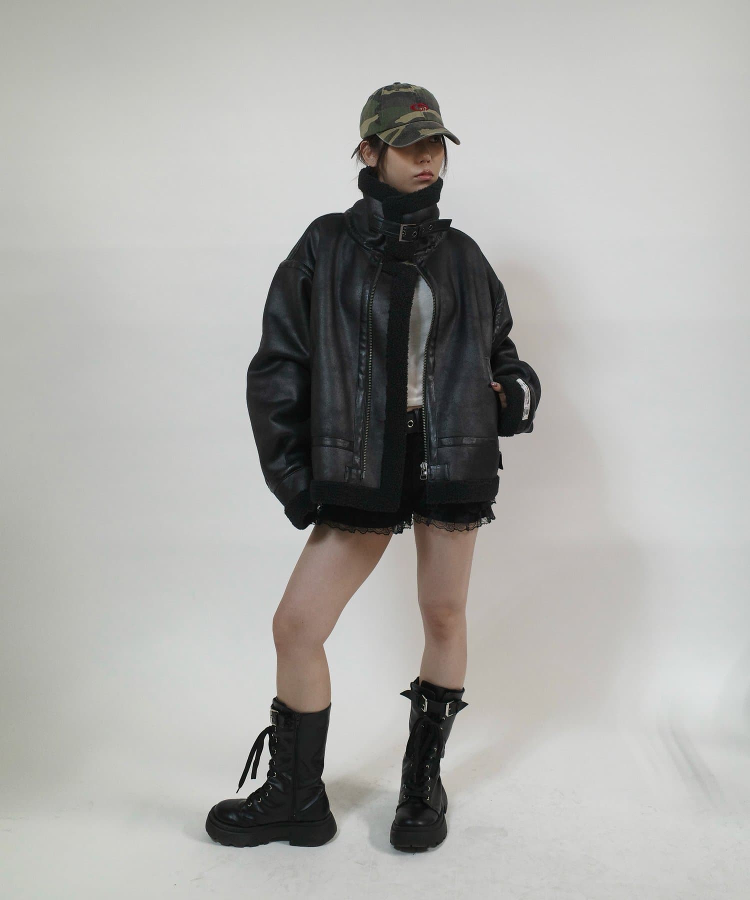 YOKE - 【残りわずか】Leather Flight Jacket | ACRMTSM ONLINE