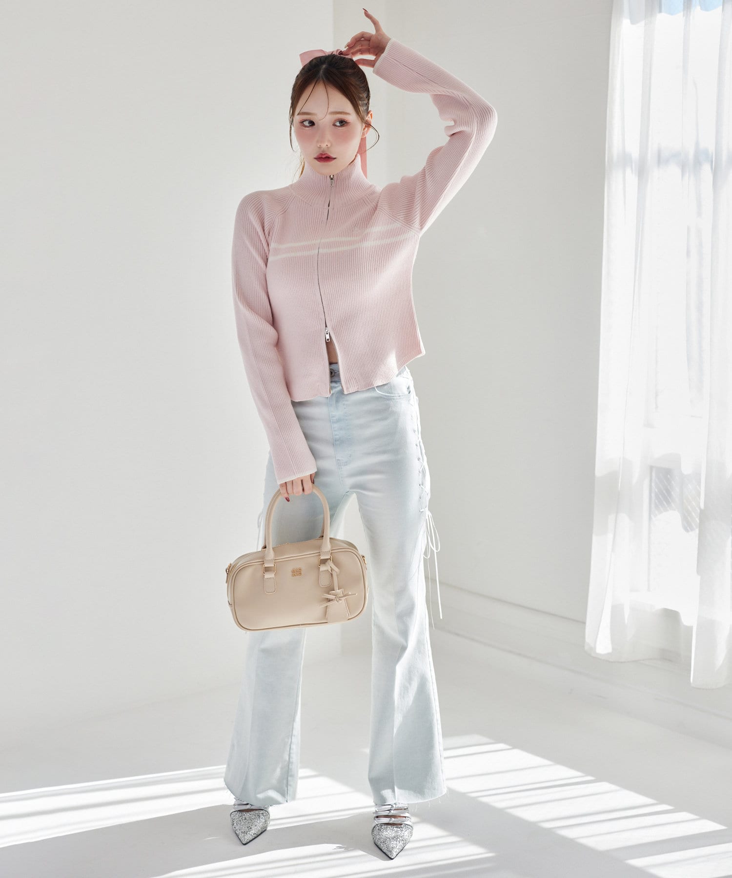Holiday collection】ポインテッドストラップシューズ | one