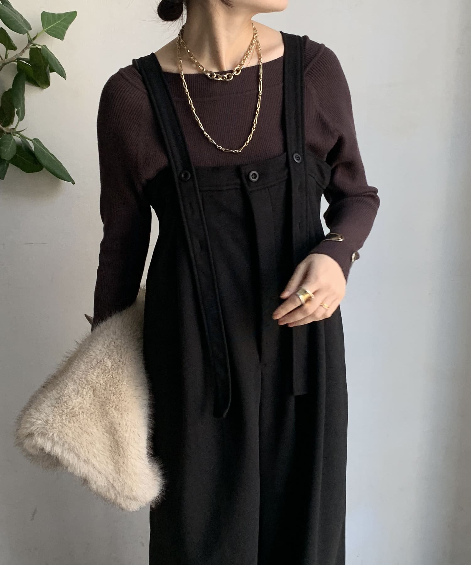 DOUDOU(ドゥドゥ) 【WEB限定】サロペット