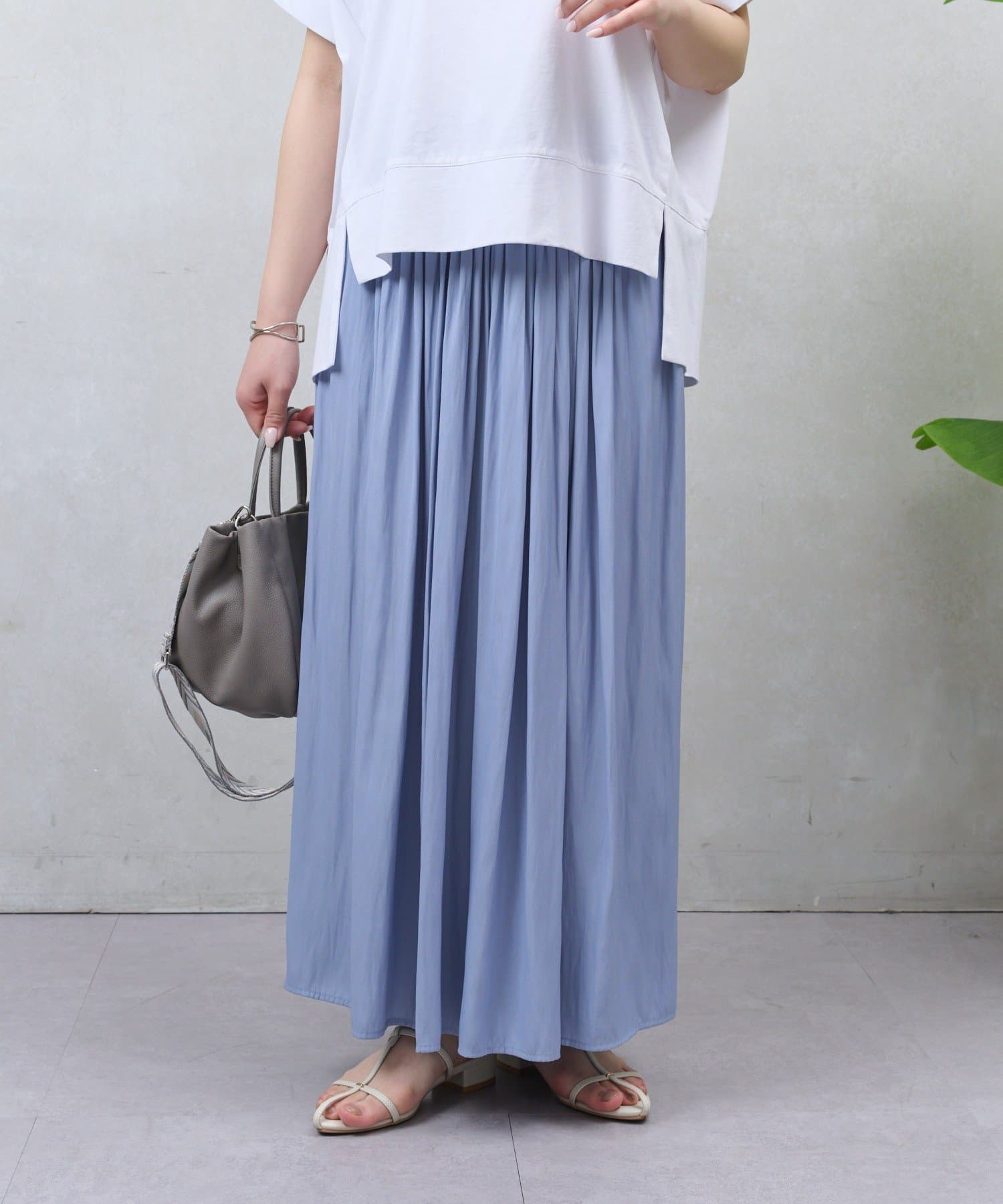 Jena　espace merveilleux(ジェナ　エスパスメルヴェイユ) 【スカート見え涼やかパンツ】プリーツスカーチョ