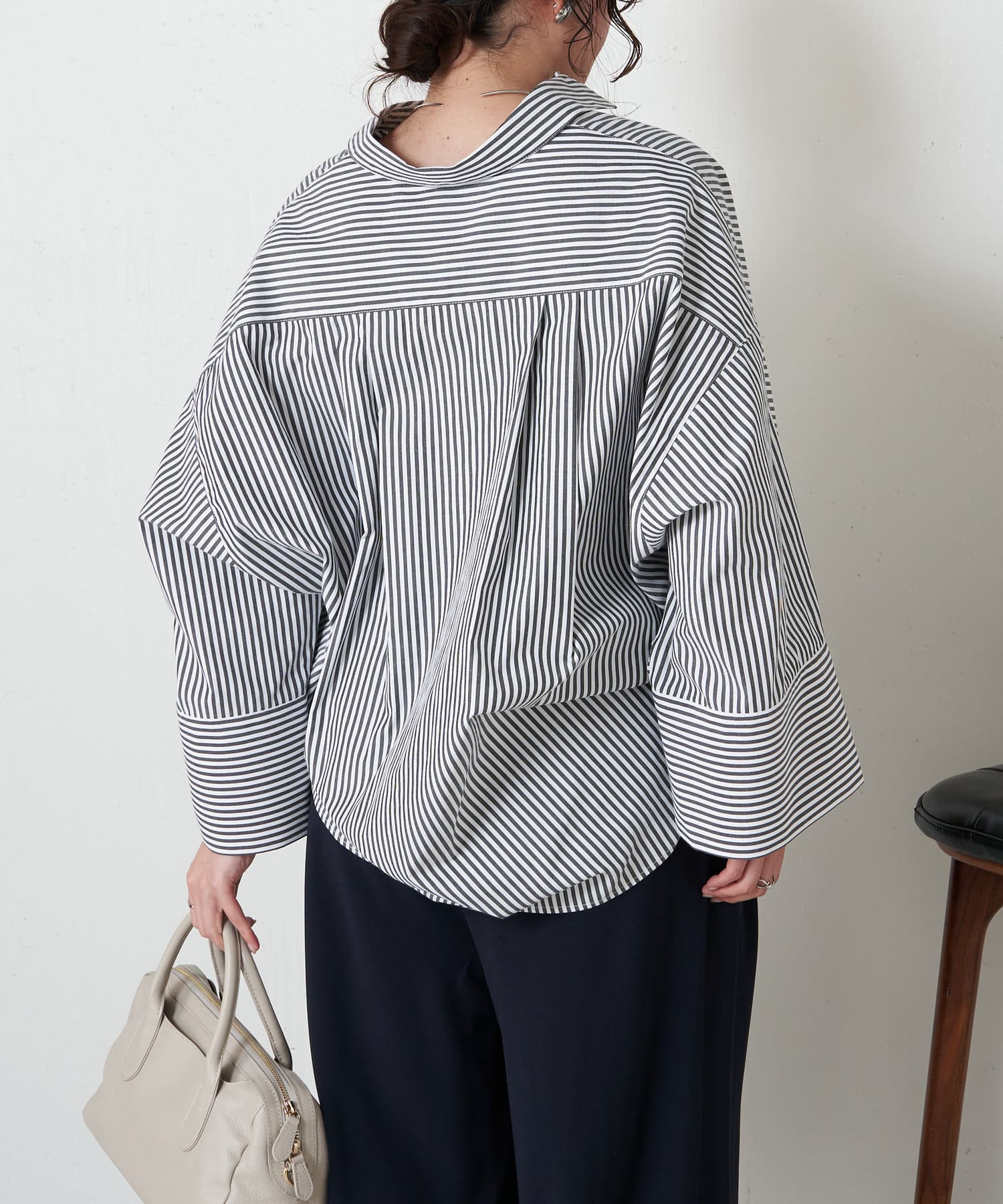 Jena　espace merveilleux(ジェナ　エスパスメルヴェイユ) ビッグカフスシャツ