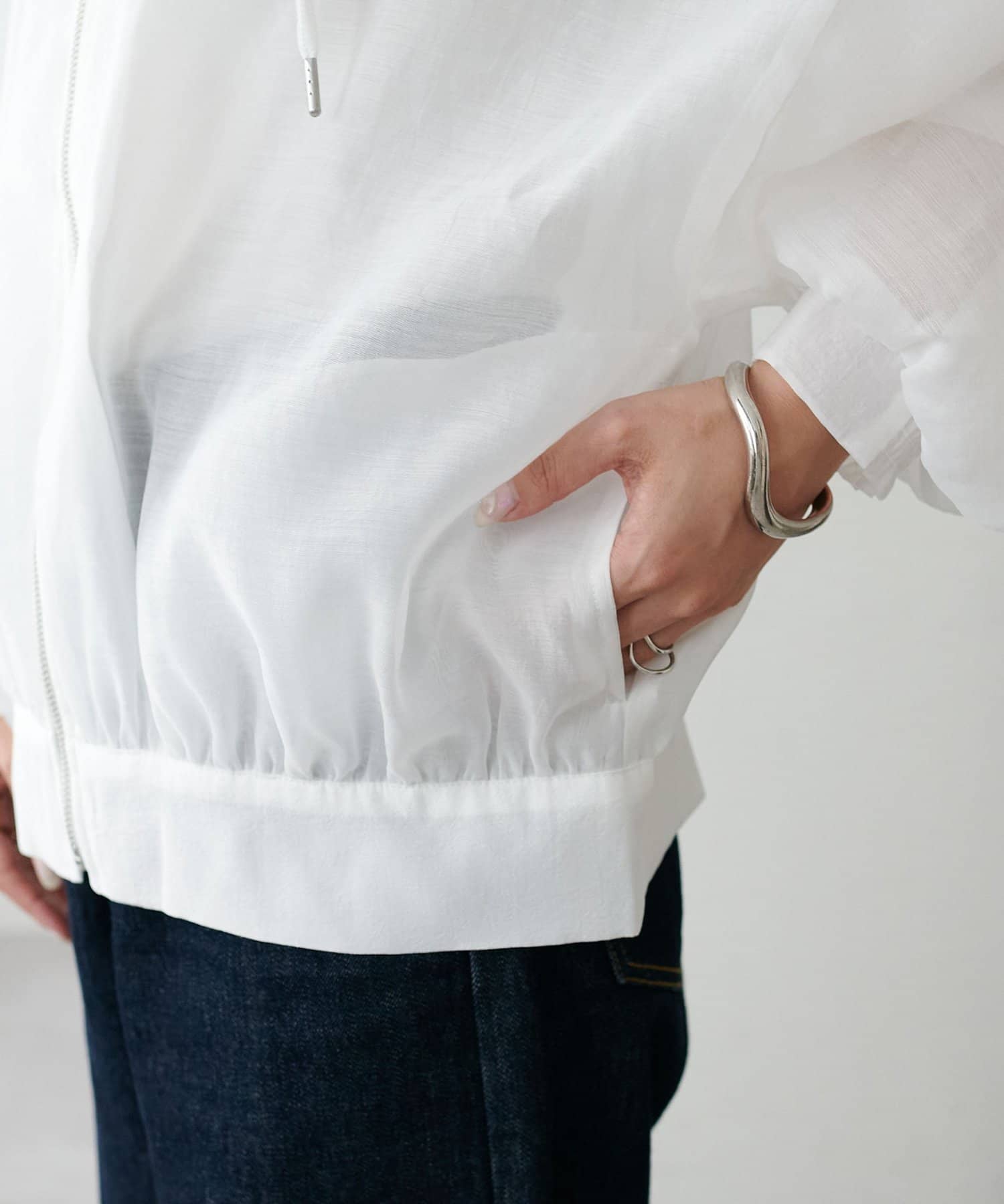 DISCOAT(ディスコート) 【新色追加!/WEB限定】シアーフードマウンテンパーカー