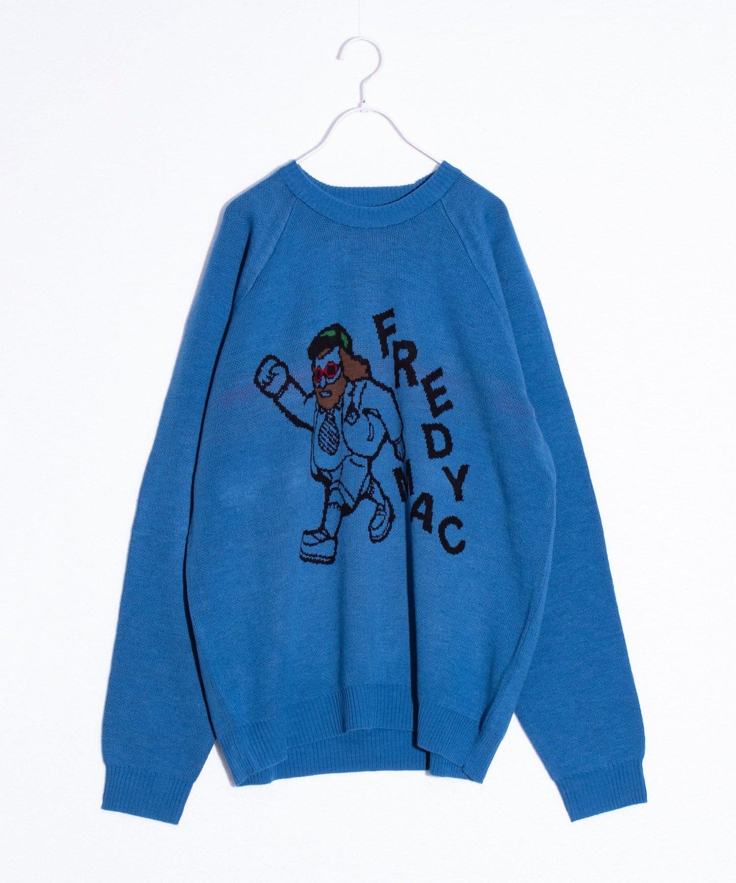 FREDYMAC/フレディマック】プレッピーおじさんジャガードニット