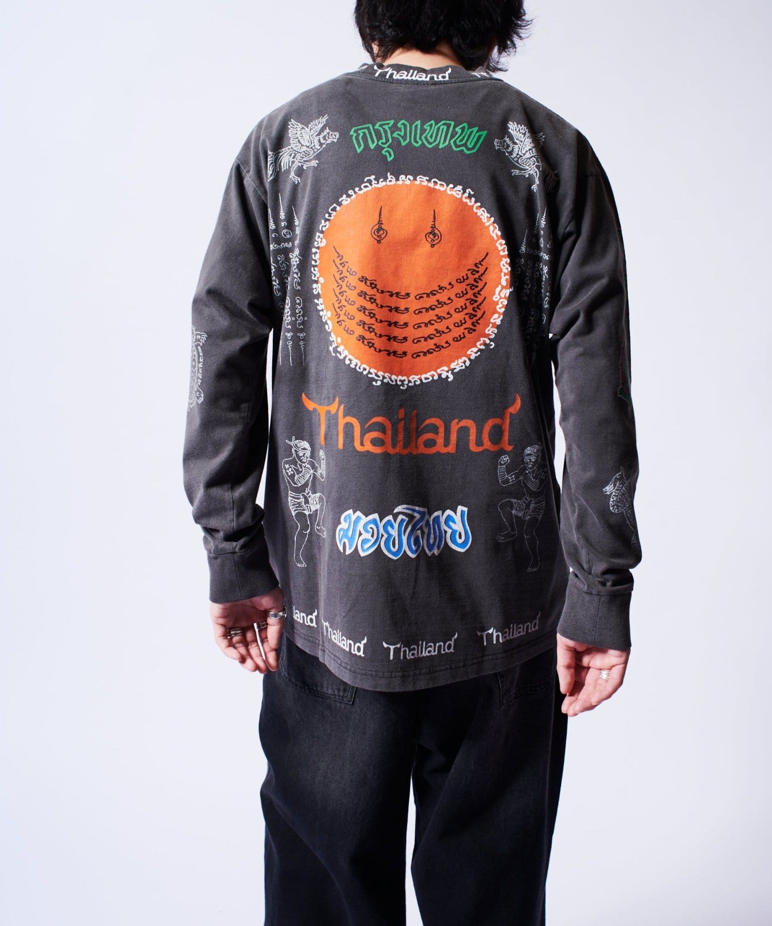 セール】【SMILE CLUB CUSTOM】 TATTO ロンT（Tシャツ