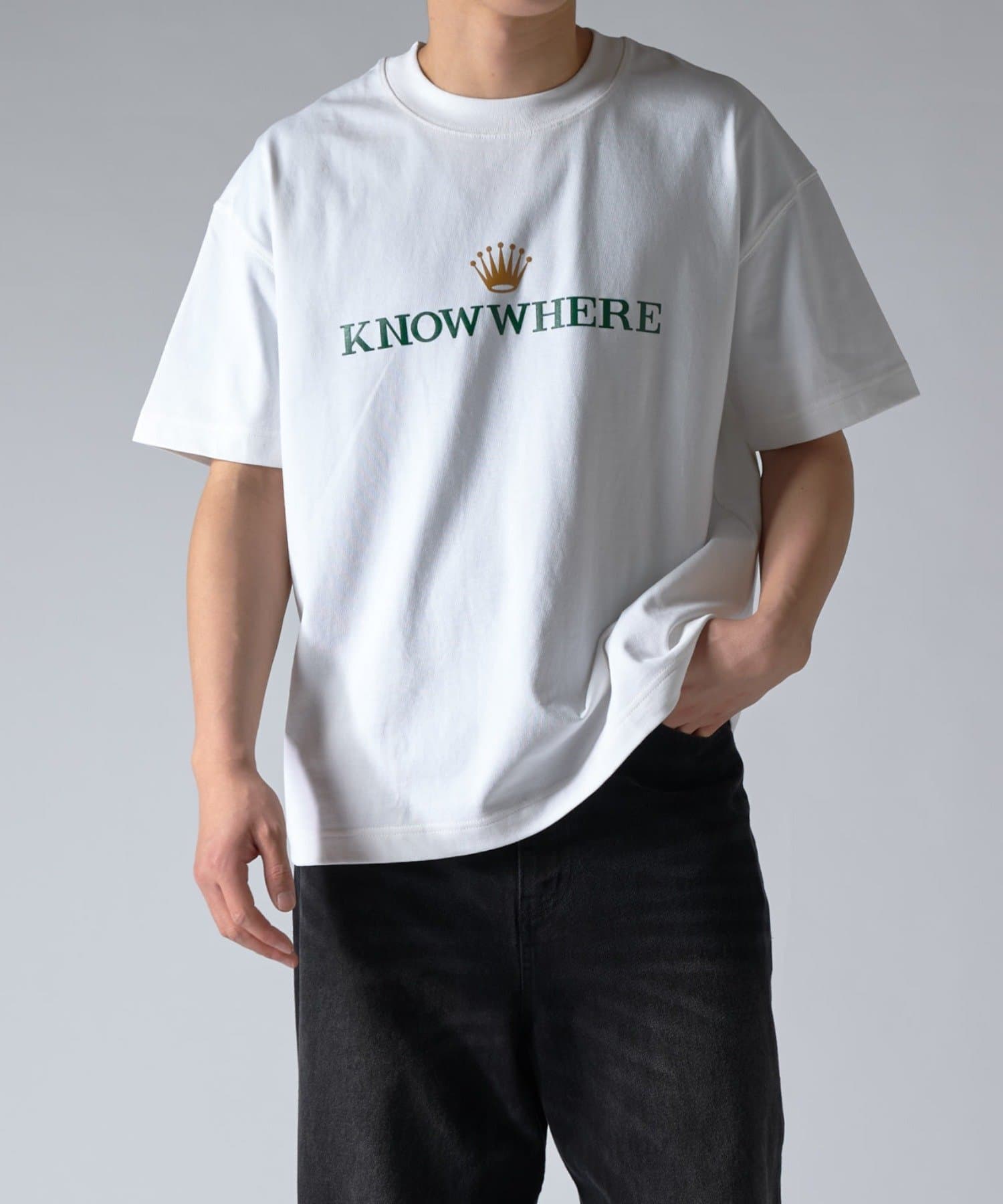 KNOW WHERE ROLEX LOGO tee | Lui's(ルイス)メンズ | PAL CLOSET