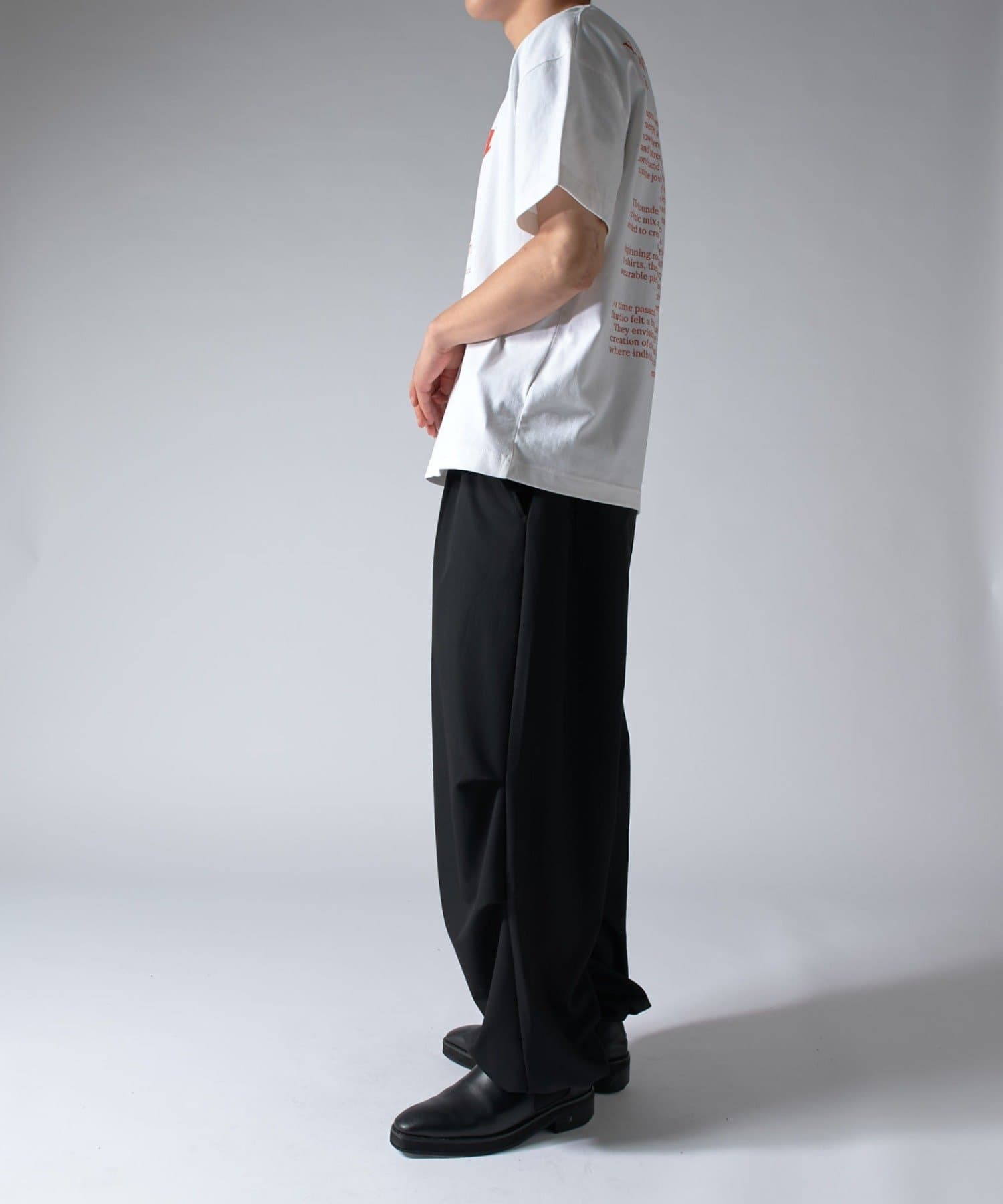 Lui's(ルイス) KNOW WHERE LOGO tee