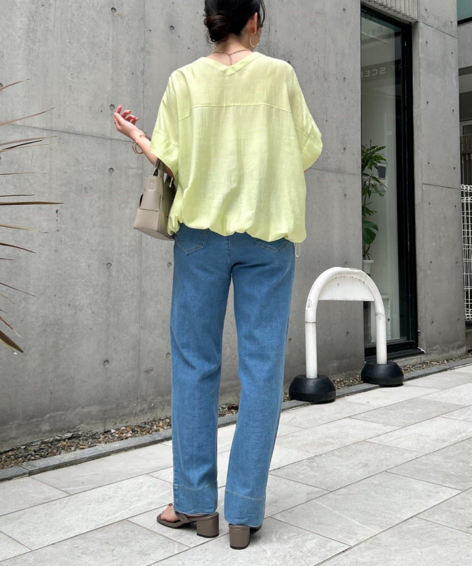 jena espace merveilleux センターシームデニムパンツ 累計販売7000本突破／革命デニム】センターシームデニムパンツ