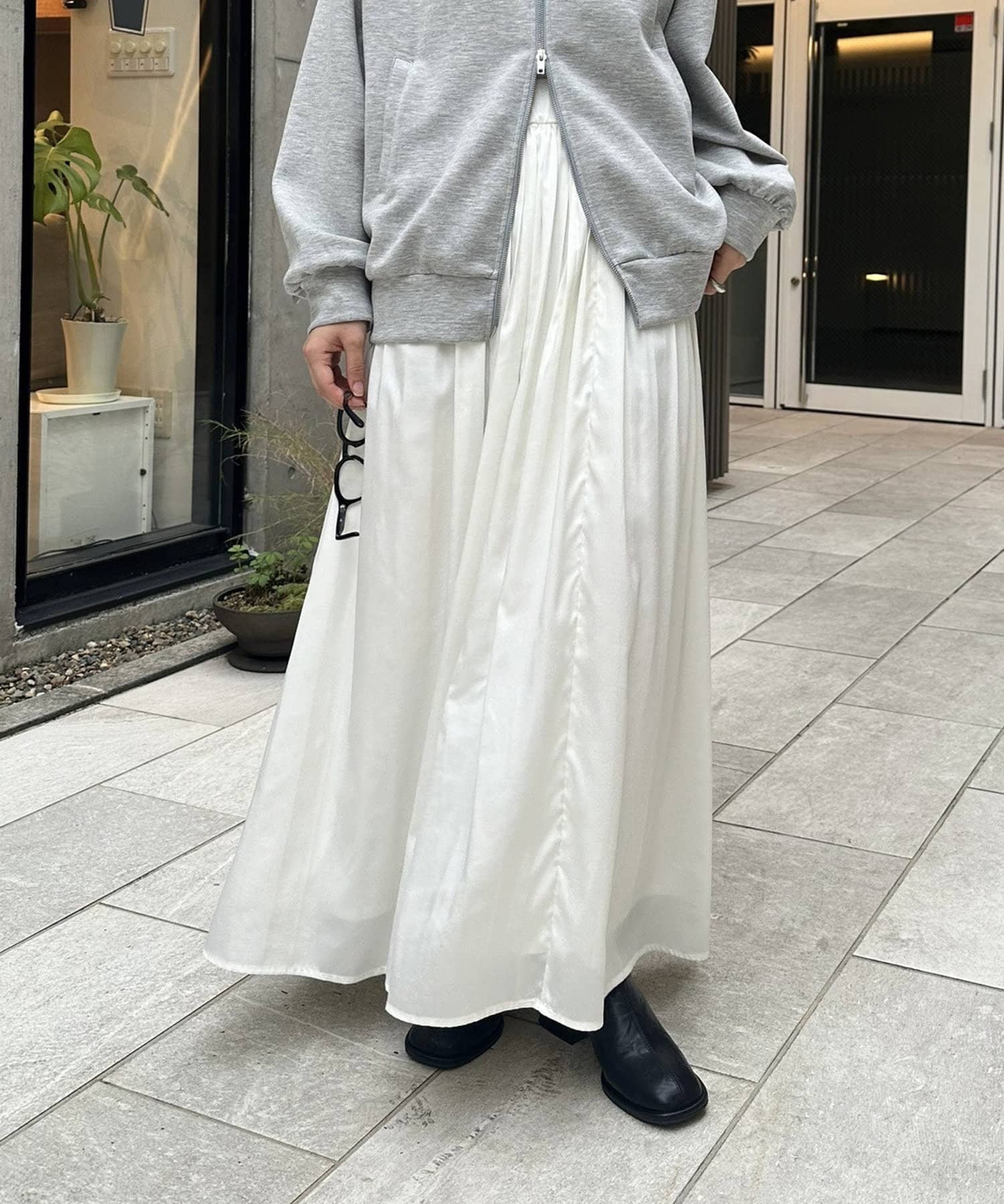 PGG☆美品 プリーツスカート ホワイト M ピージージー☆ プリーツスカート ホワイト｜Yahoo!フリマ（旧PayPayフリマ）