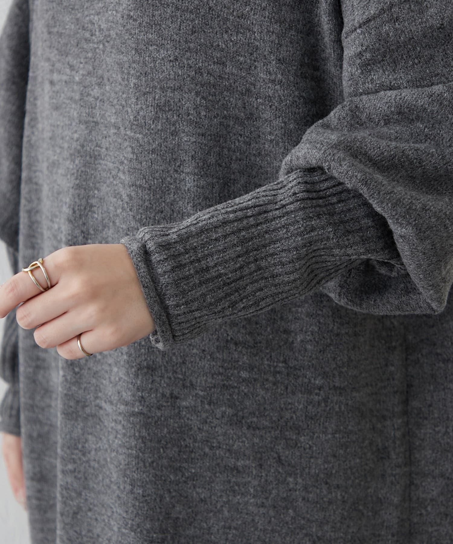 Remind me and forever(リマインドミーアンドフォーエバー) 【NAO】ロング丈ニットワンピース