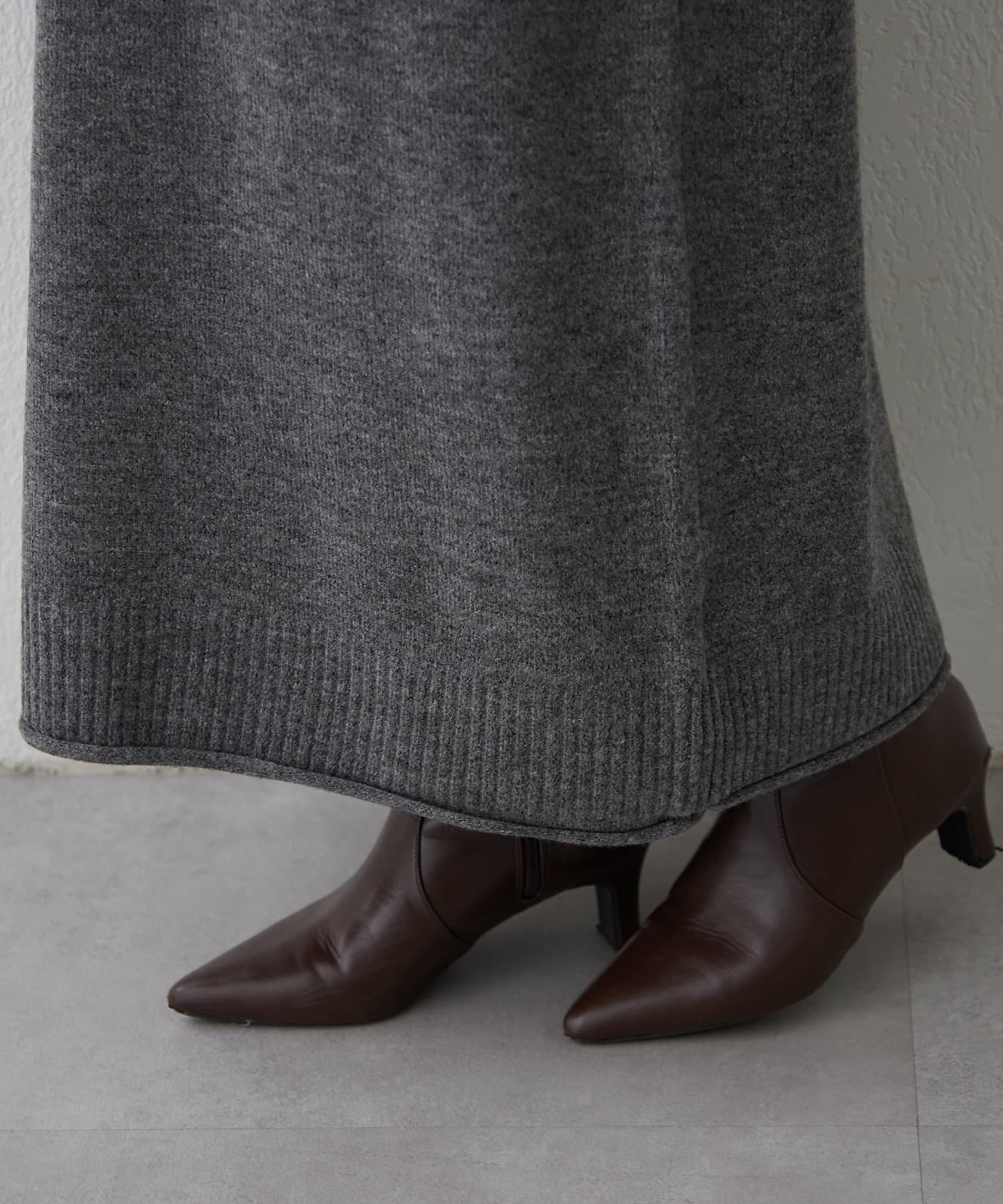 Remind me and forever(リマインドミーアンドフォーエバー) 【NAO】ロング丈ニットワンピース