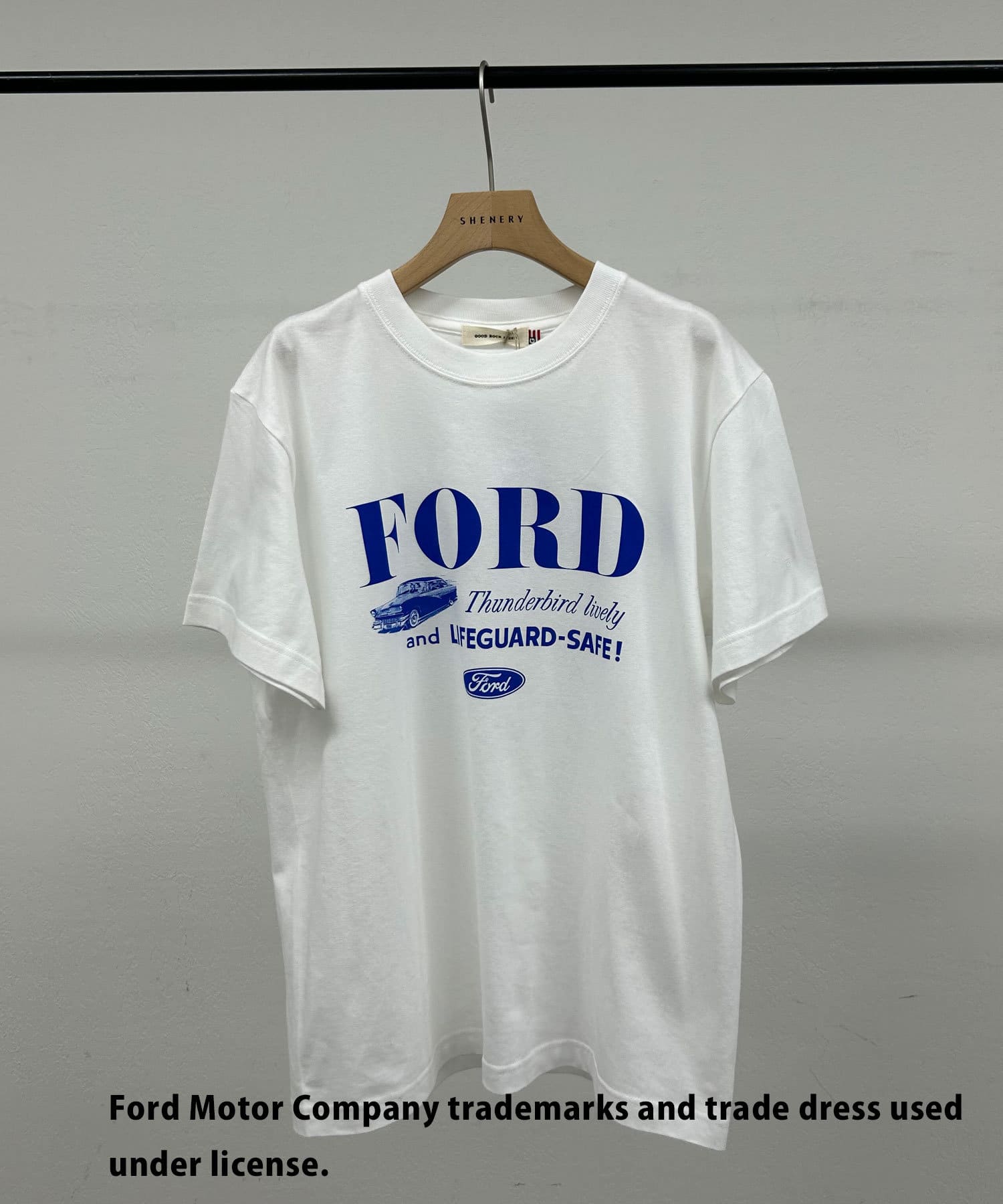 SHENERY(シーナリー) レディース 【GOOD ROCK SPEED】FORDロゴ Tee ホワイト