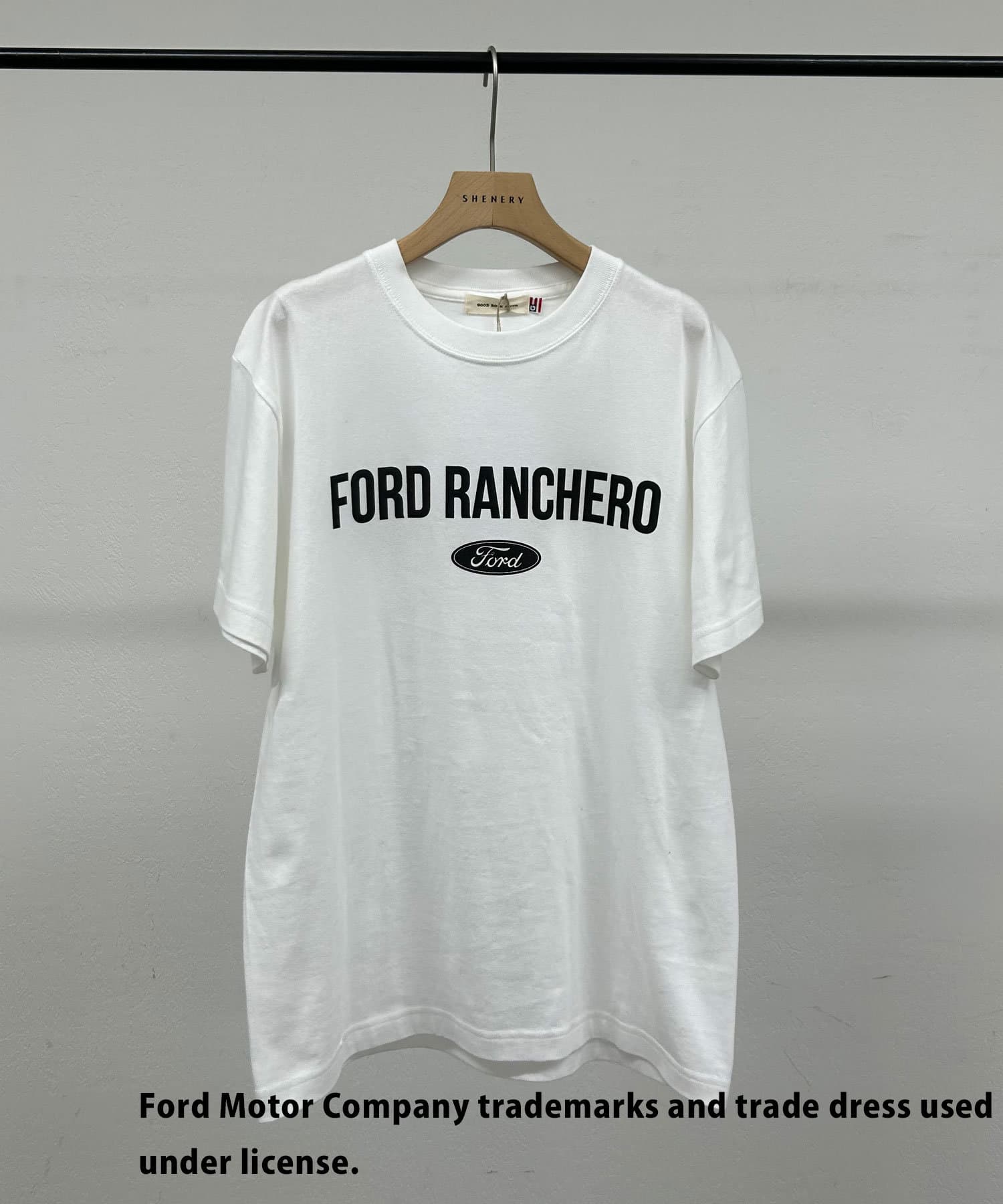 SHENERY(シーナリー) レディース 【GOOD ROCK SPEED】FORDプリント Tee ホワイト