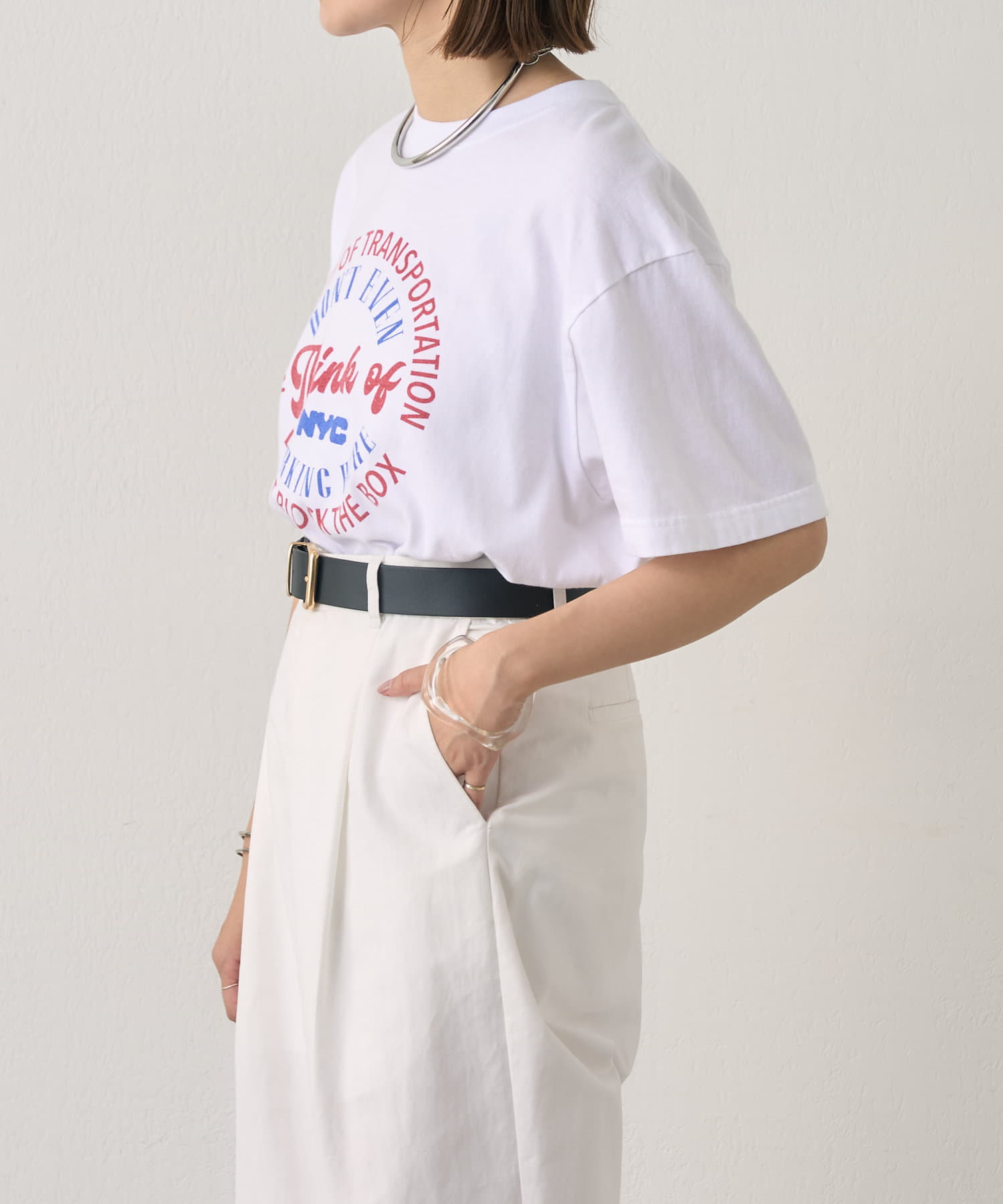 SHENERY(シーナリー) 【GOOD ROCK SPEED】《WEB限定》NYCサークル Tee