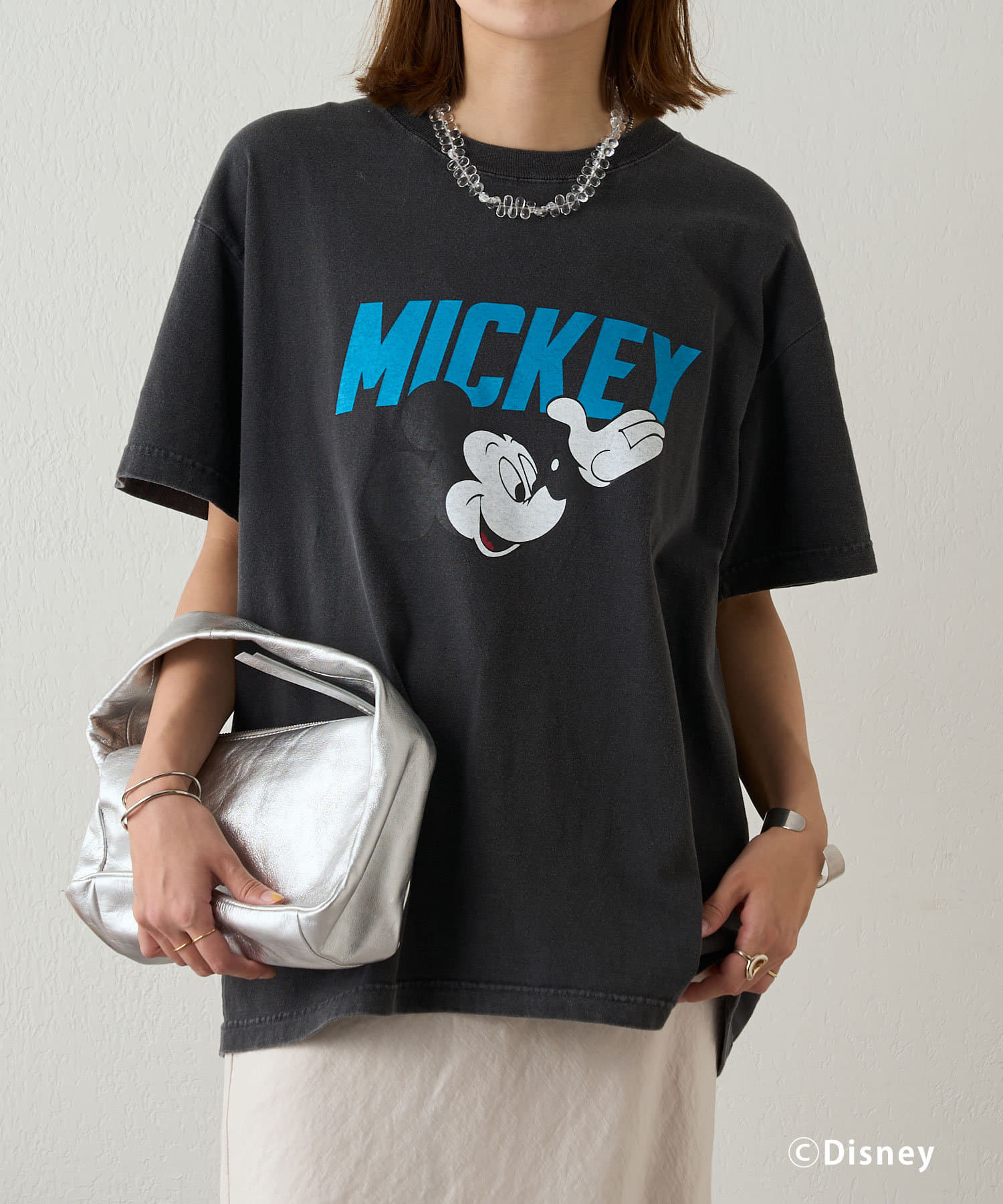 SHENERY(シーナリー) レディース 【GOOD ROCK SPEED】Mickey/Tee チャコールグレー