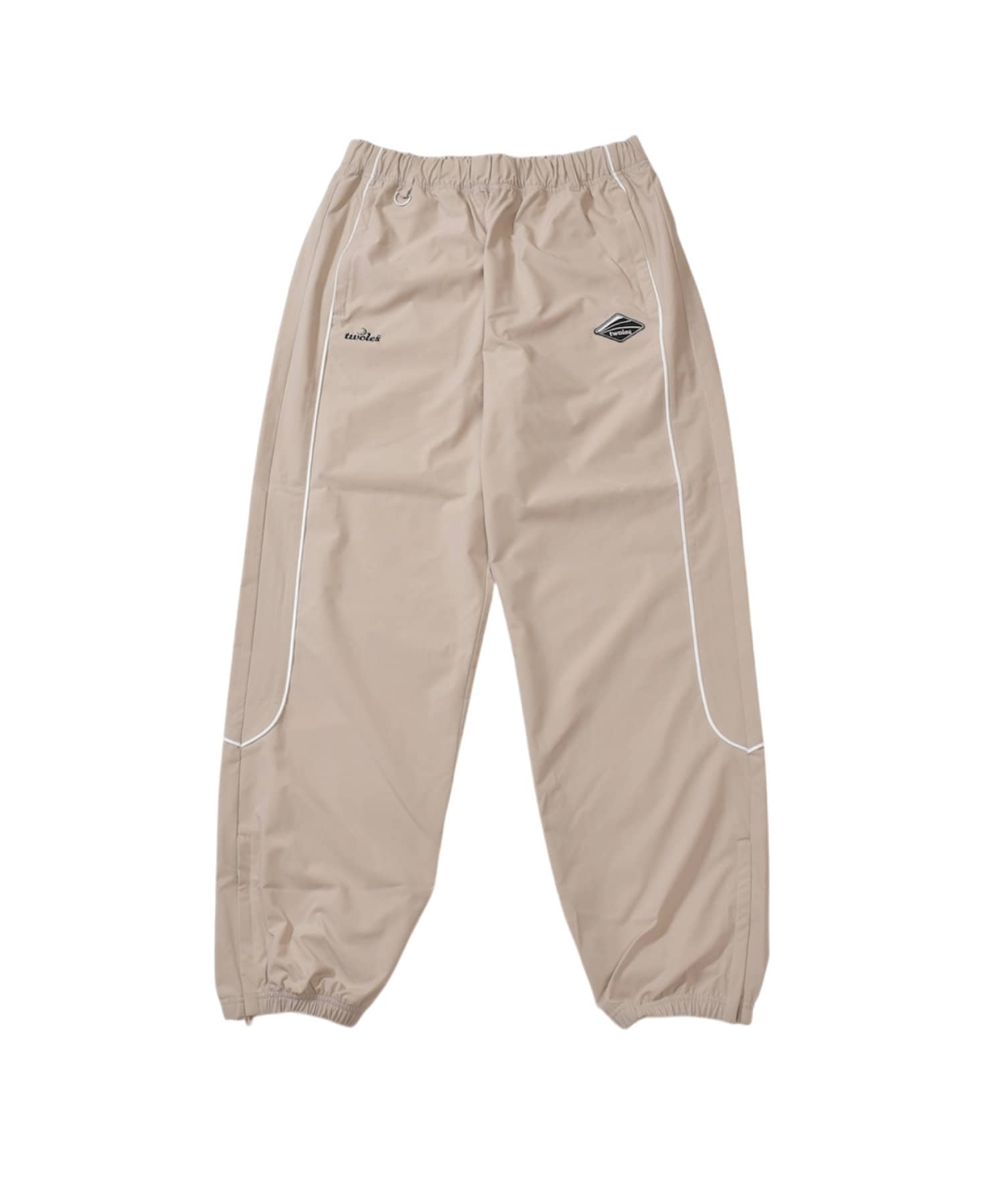 twoles(トゥレス) レディース TRACK TEAM PANTS ベージュ