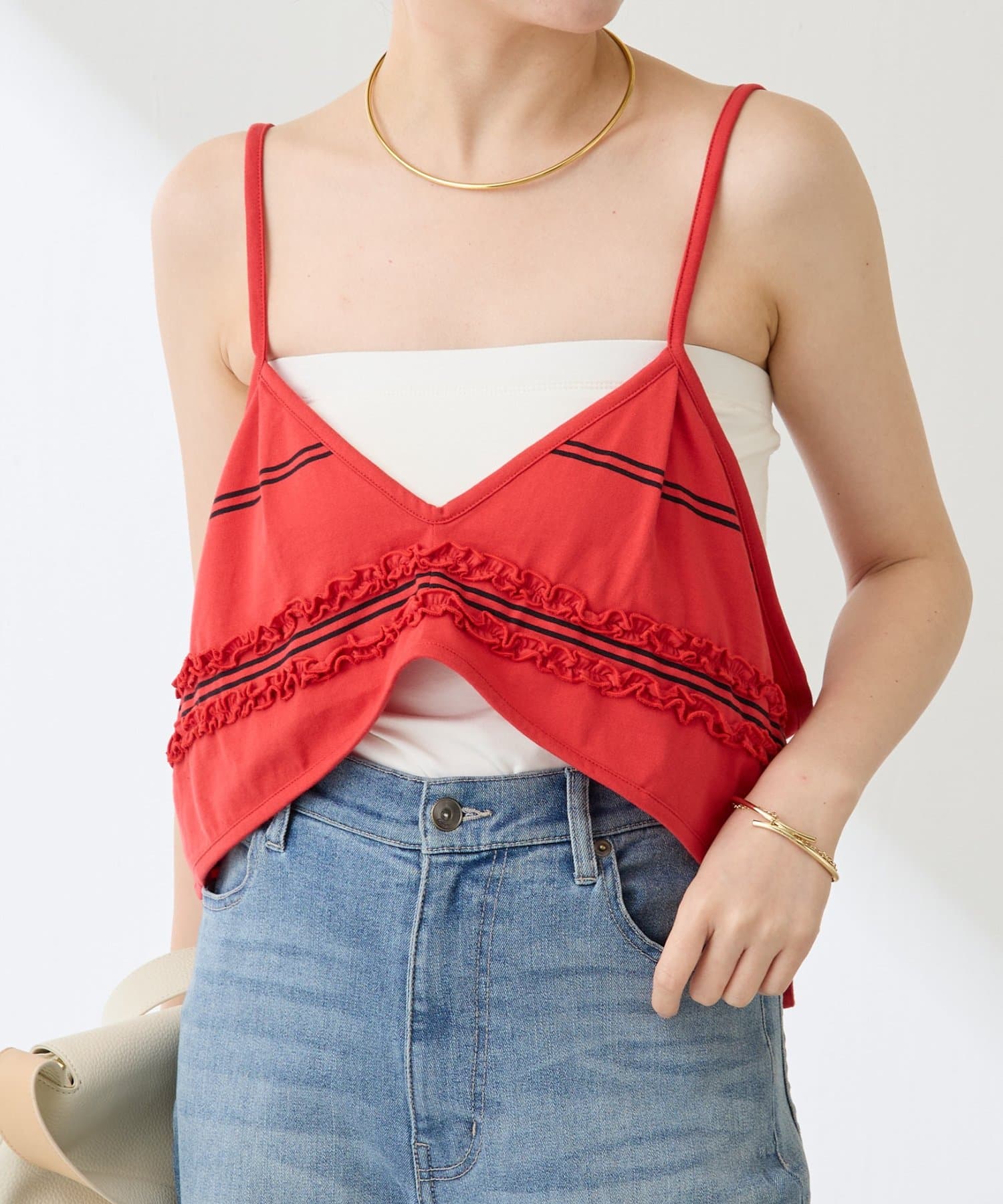 【crinkle crinkle crinkle】monster bra griguri 】border monster bra