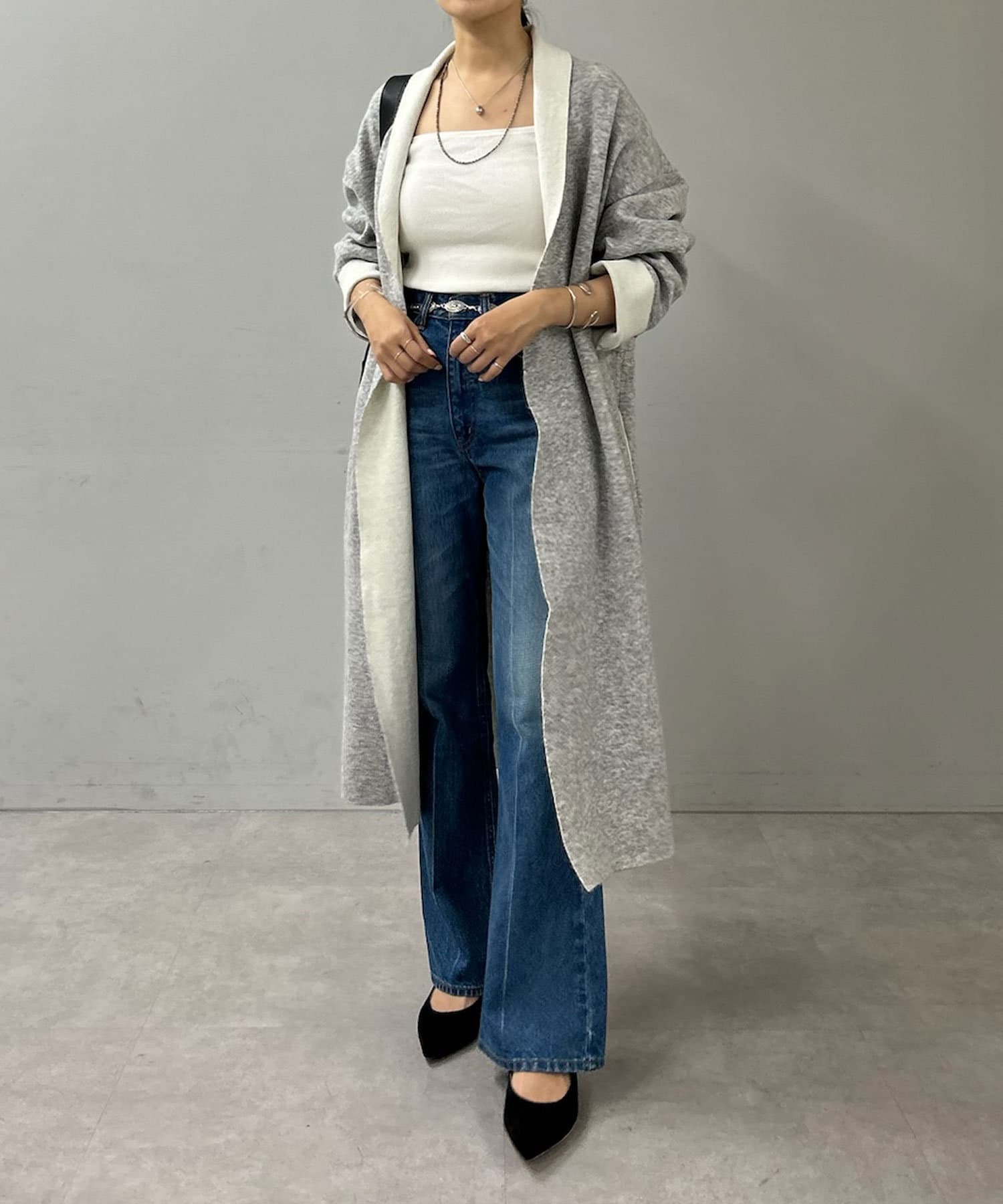 ETRE TOKYO - ハンドメイド ニット ガウン - HAND MADE KNIT