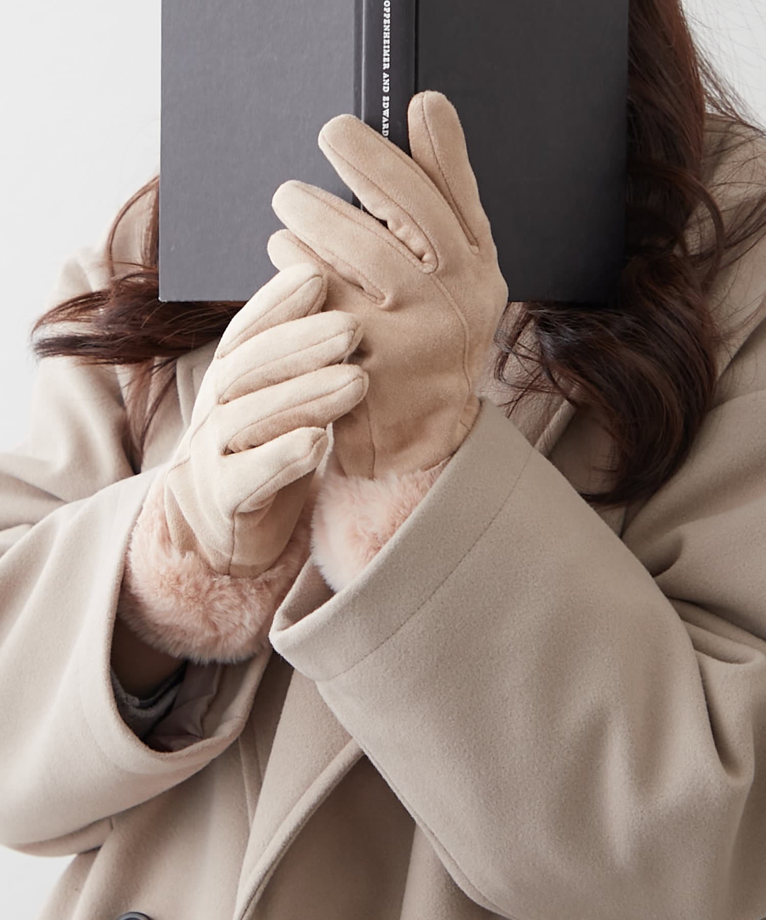 CHANEL スエード手袋 ブラウン
71／2 CHANEL スエード手袋 ブラウン 71／2