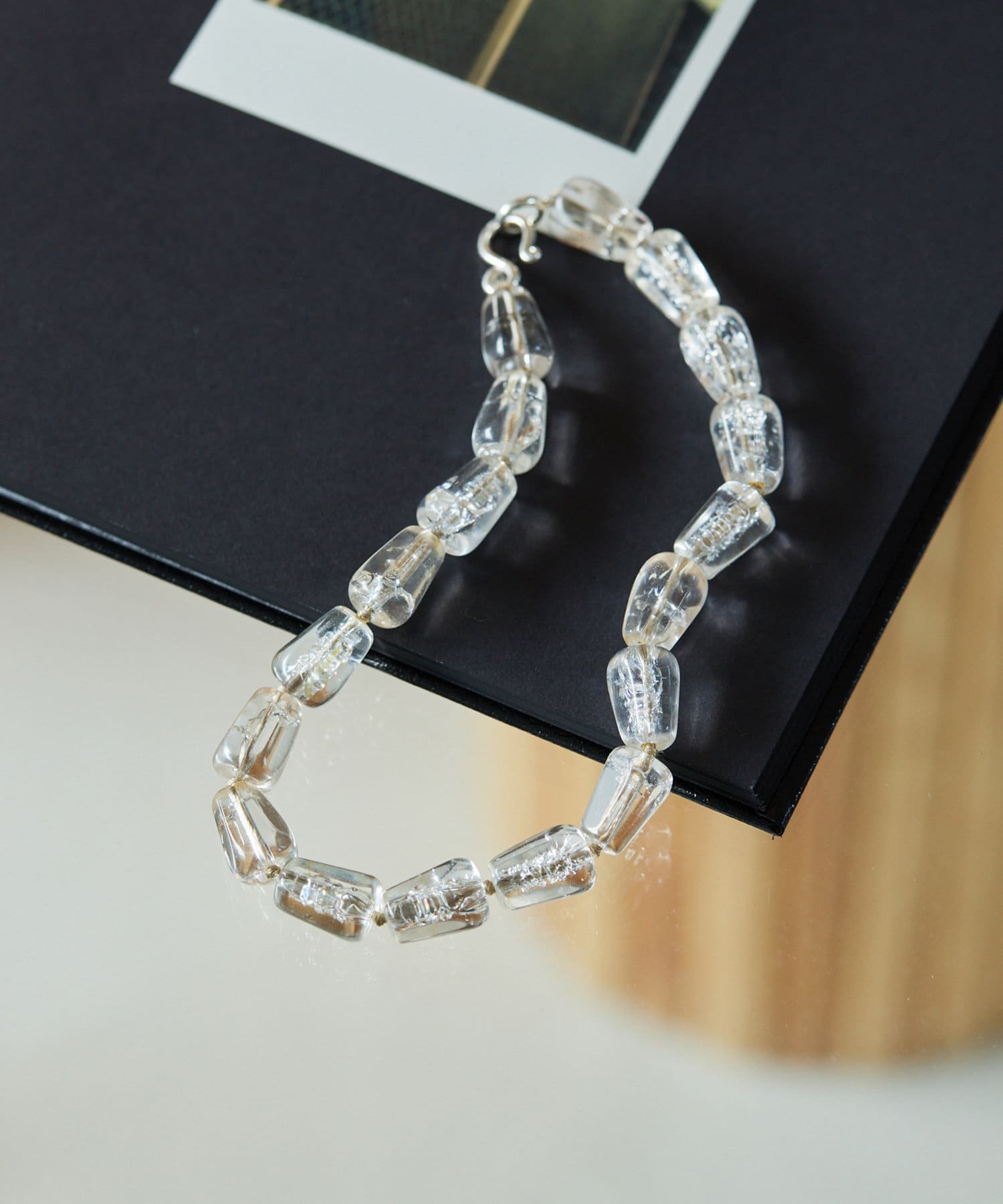 ー品販売  Hoaw.】Glass beads ネックレス | Whim Gazette(ウィム ガゼット アクセサリー